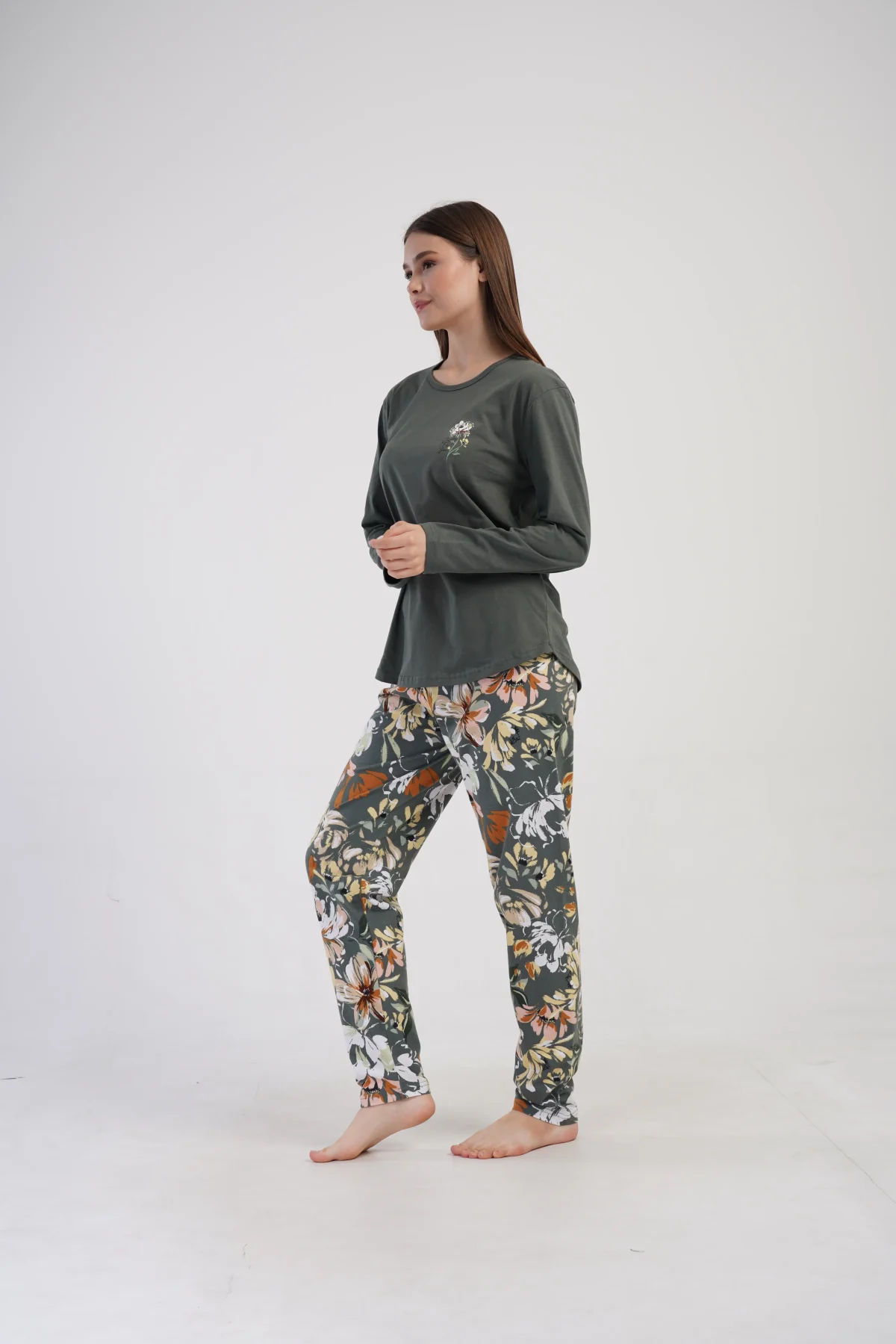 PIŻAMA DAMSKA model: 4100140171 (1XL, 2XL, 3XL, 4XL) - obrazek 4
