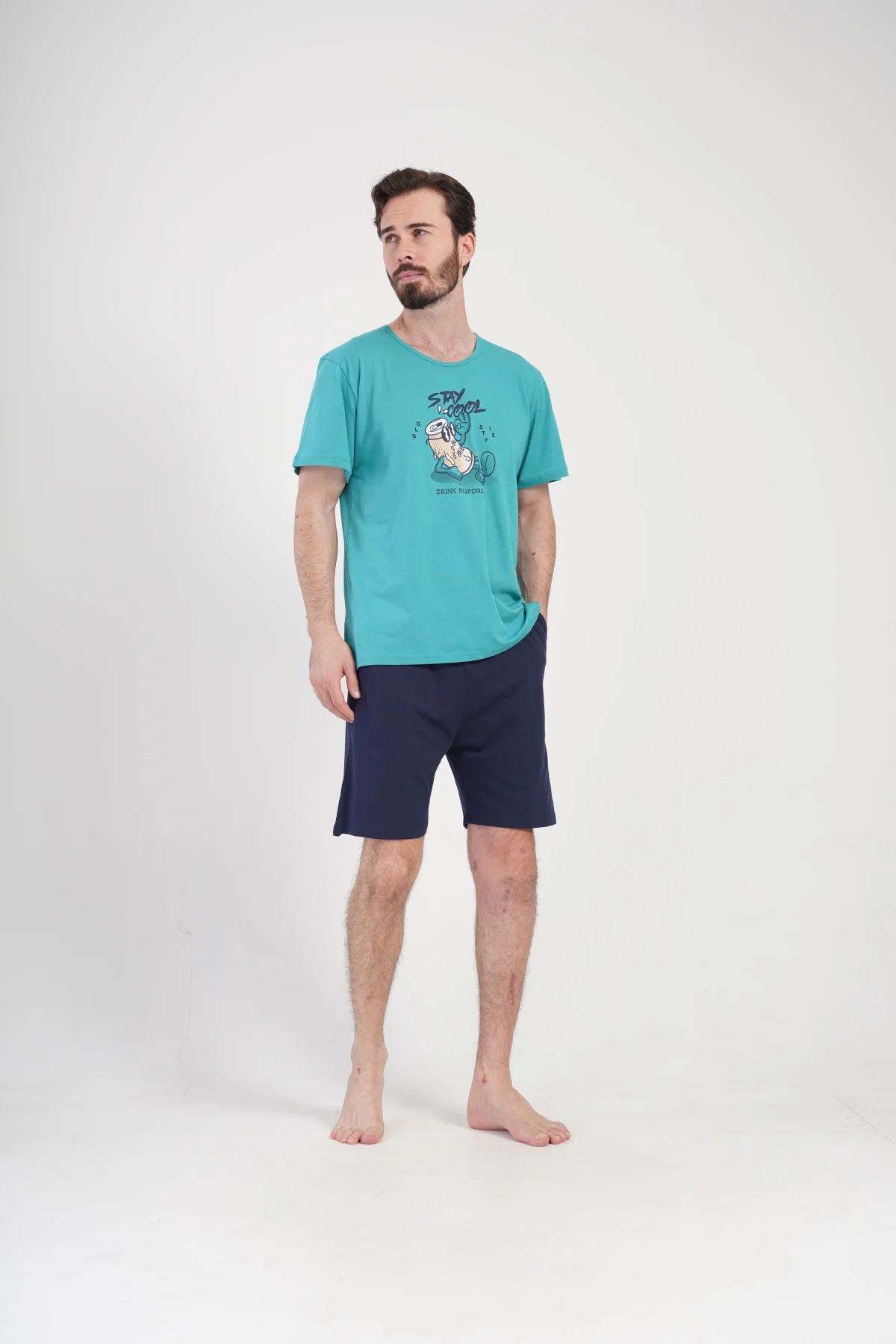 PIŻAMA MĘSKA model: 4091790000 (1XL, 2XL, 3XL, 4XL) - obrazek 3