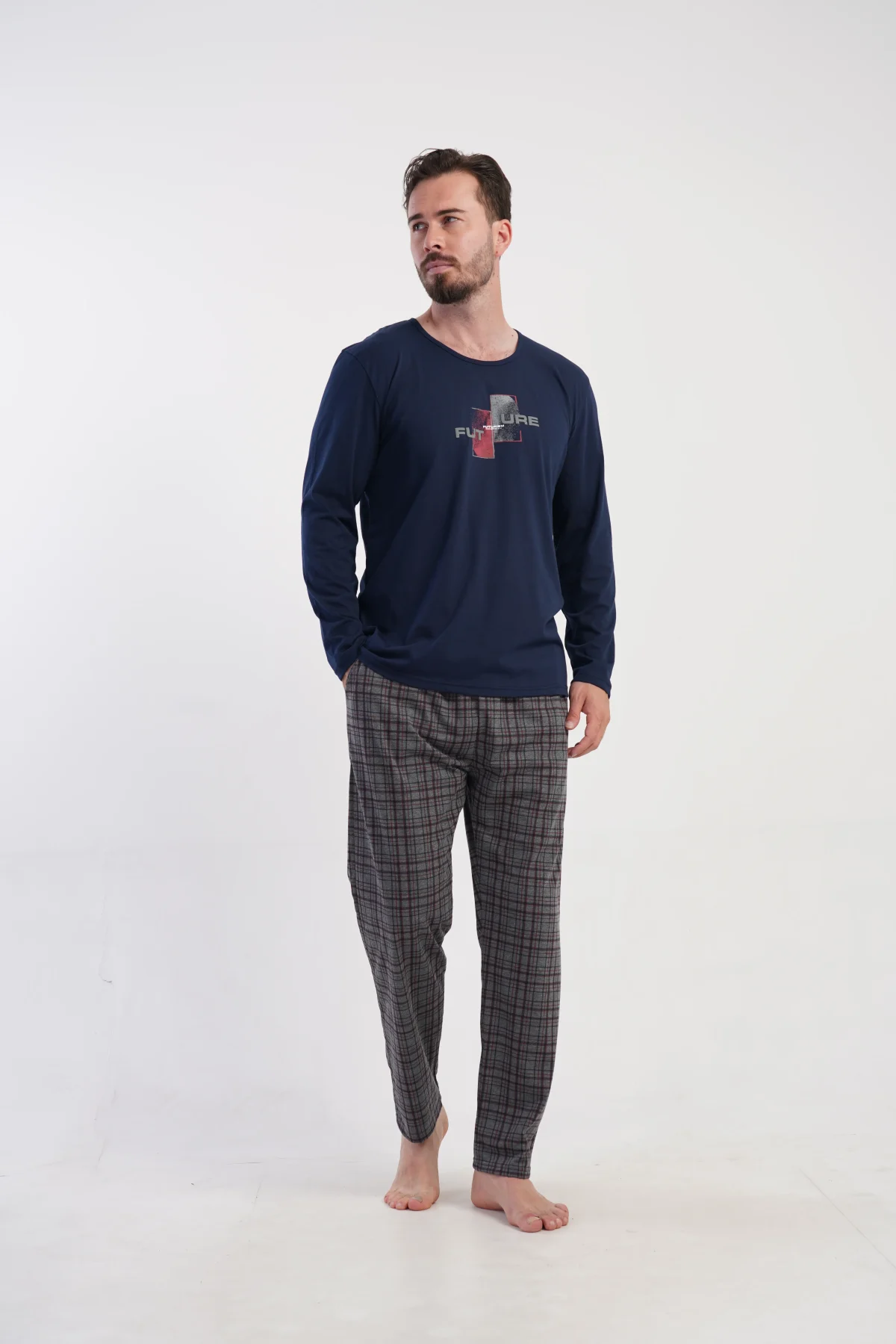 PIŻAMA MĘSKA model: 5031032082 (M, L, XL, XXL) - obrazek 5