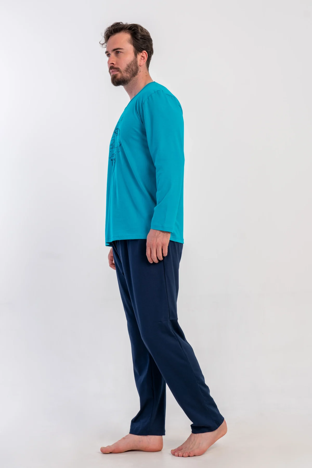 PIŻAMA MĘSKA model: 5020490000 (S, M, L, XL) - obrazek 3