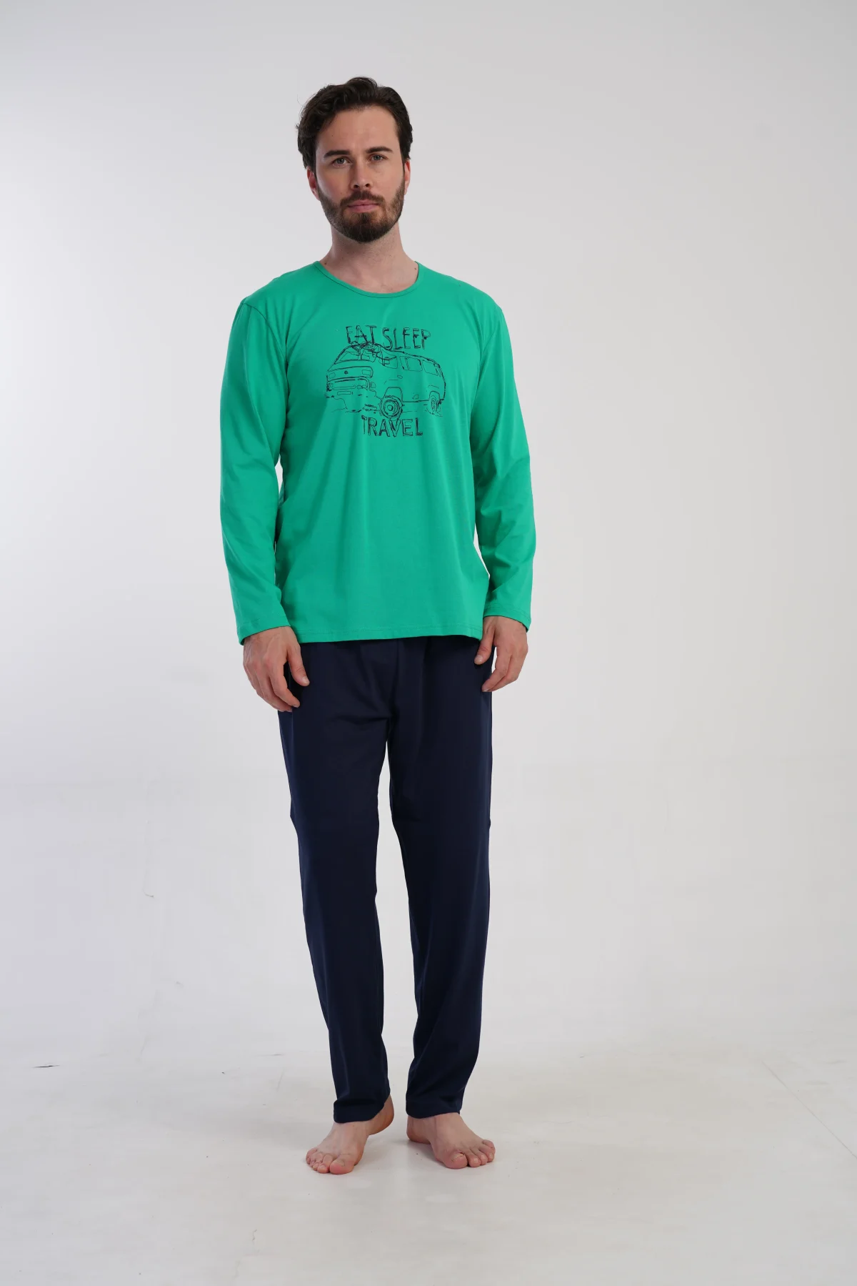 PIŻAMA MĘSKA model: 5020490000 (S, M, L, XL) - obrazek 5