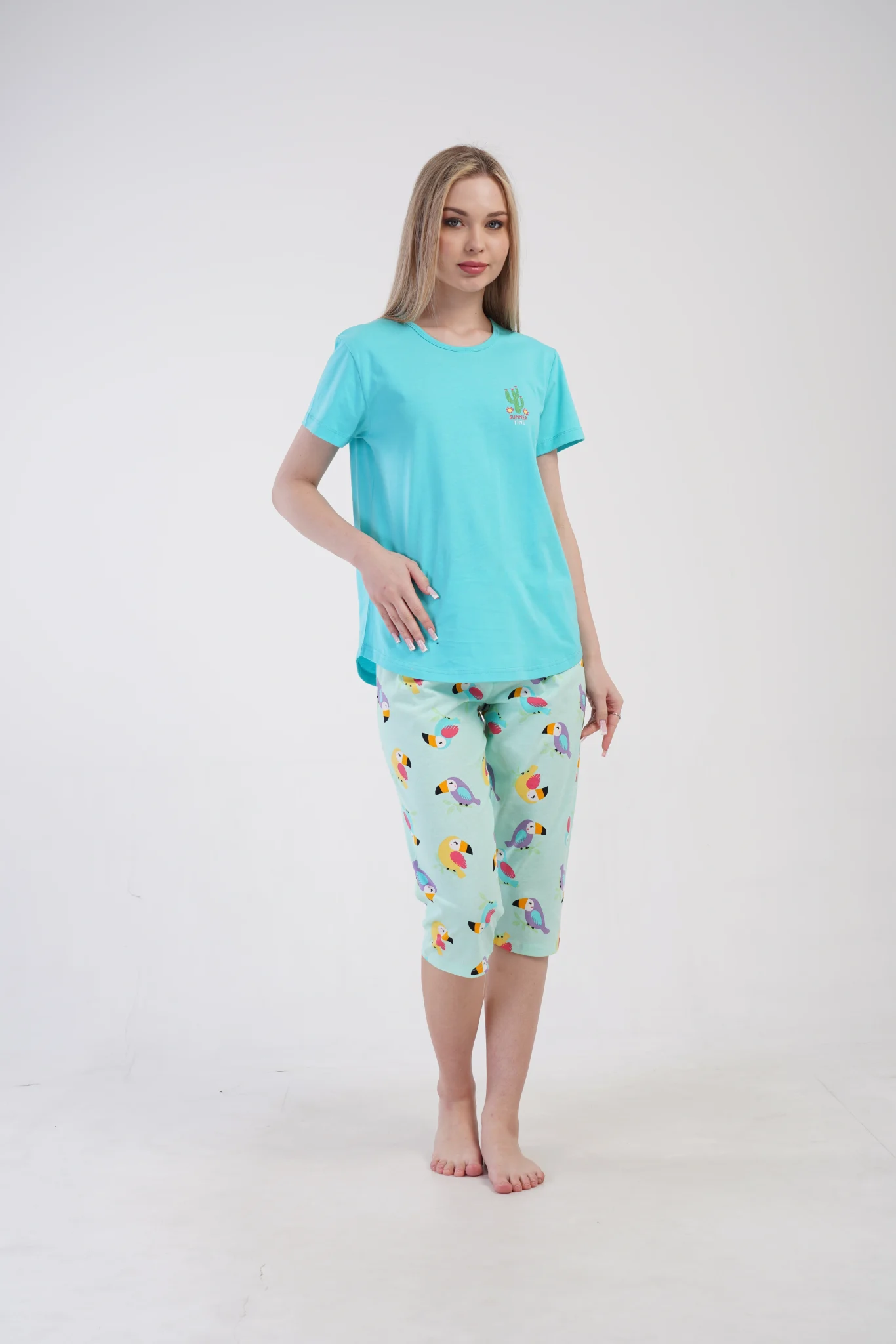 PIŻAMA DAMSKA model: 4101256907 (S, M, L, XL) - obrazek 5