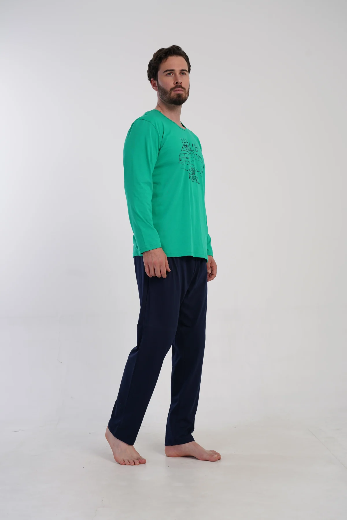 PIŻAMA MĘSKA model: 5020490000 (S, M, L, XL) - obrazek 3