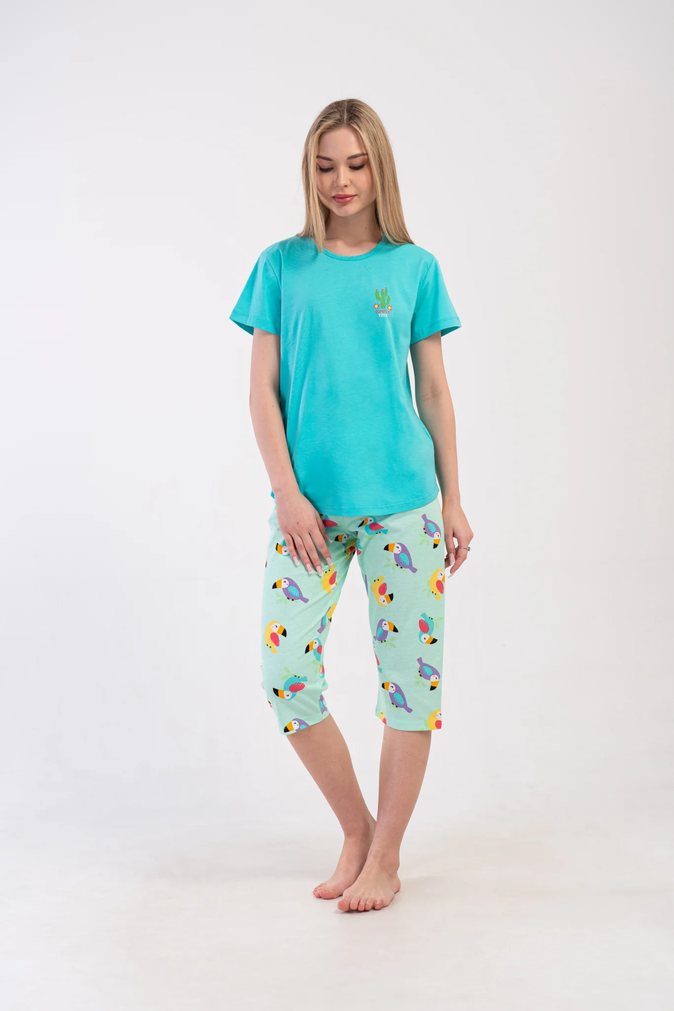 PIŻAMA DAMSKA model: 4101256907 (S, M, L, XL) - obrazek 4