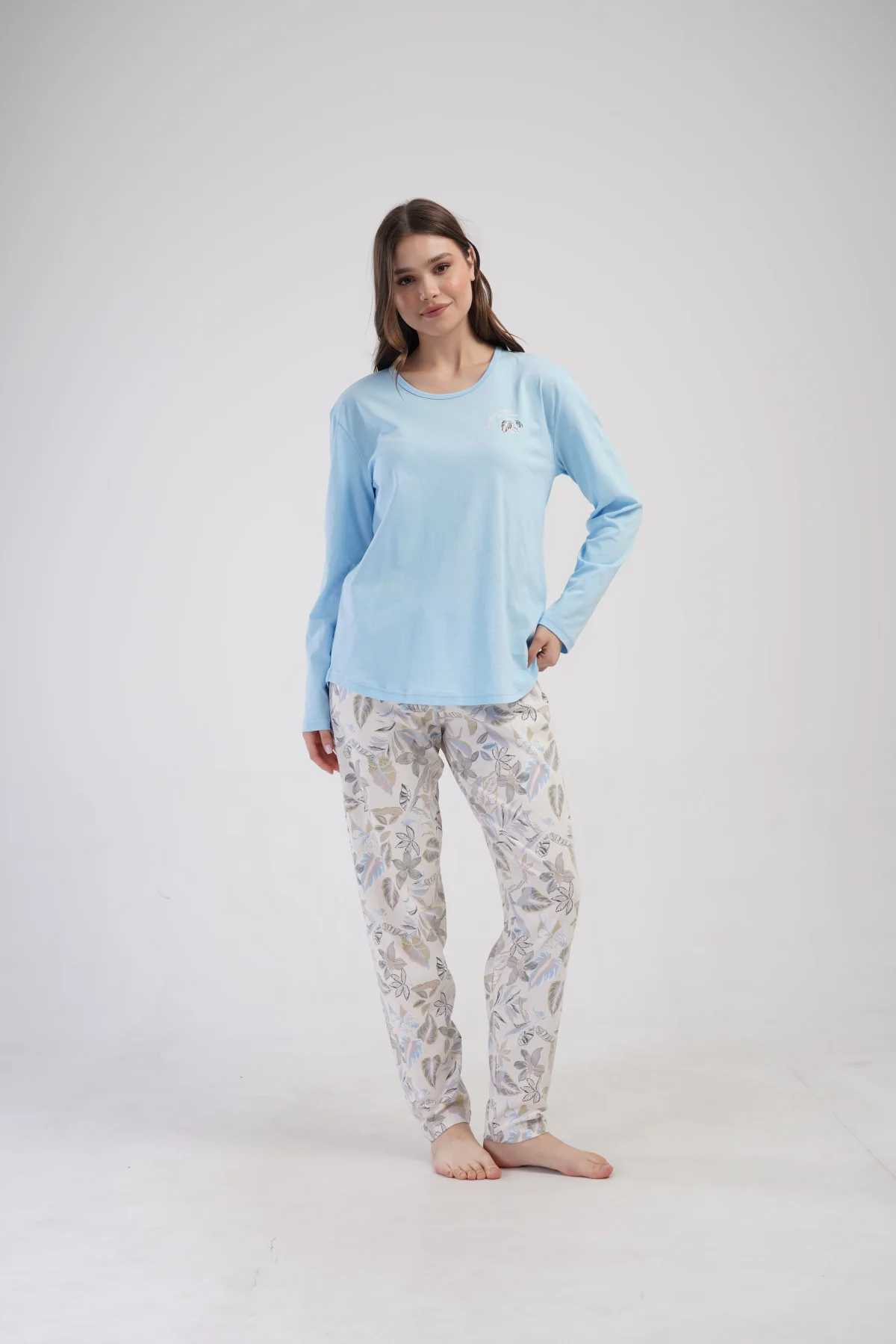 PIŻAMA DAMSKA model: 4100160446 (1XL, 2XL, 3XL, 4XL) - obrazek 5