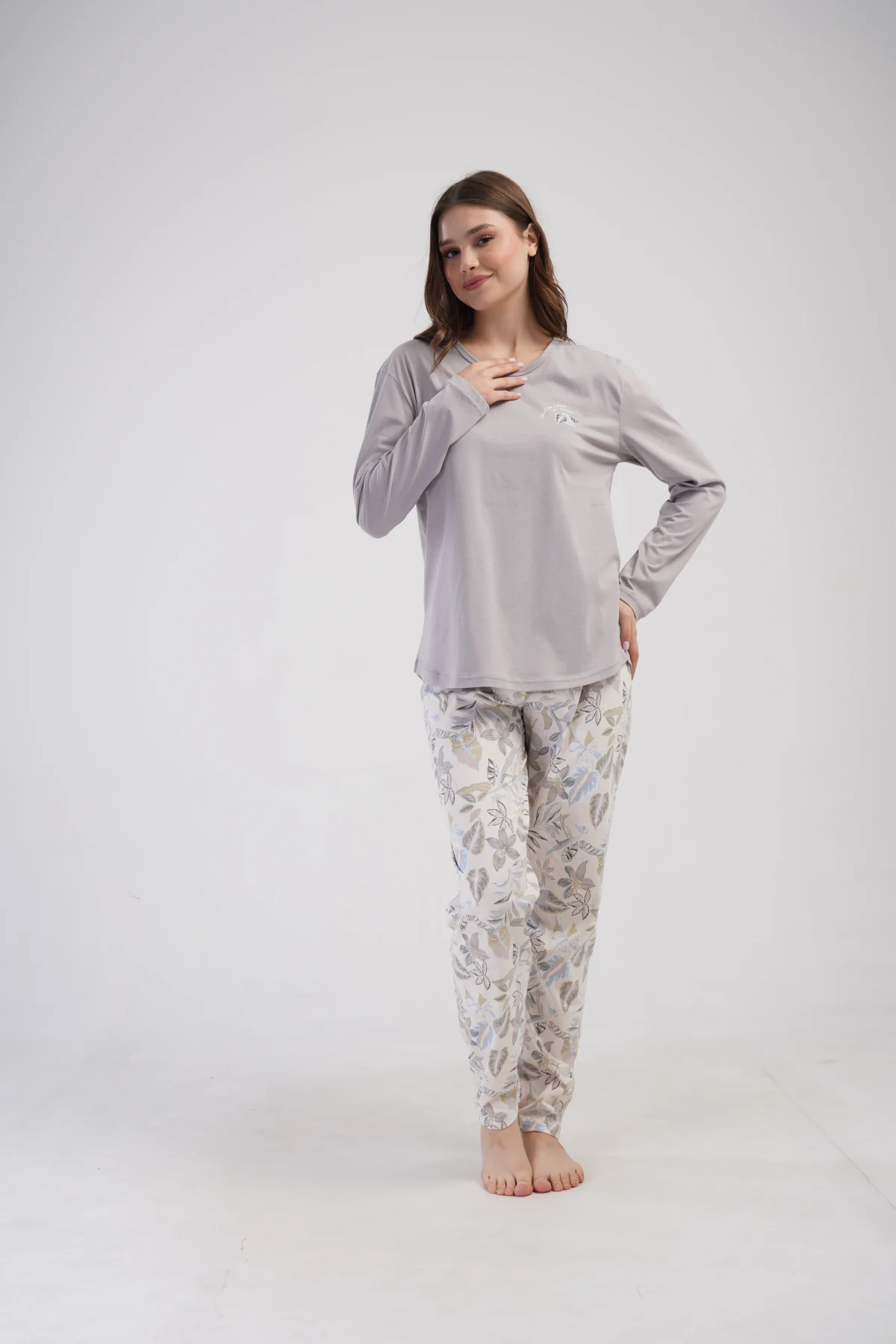 PIŻAMA DAMSKA model: 4100160446 (1XL, 2XL, 3XL, 4XL) - obrazek 5