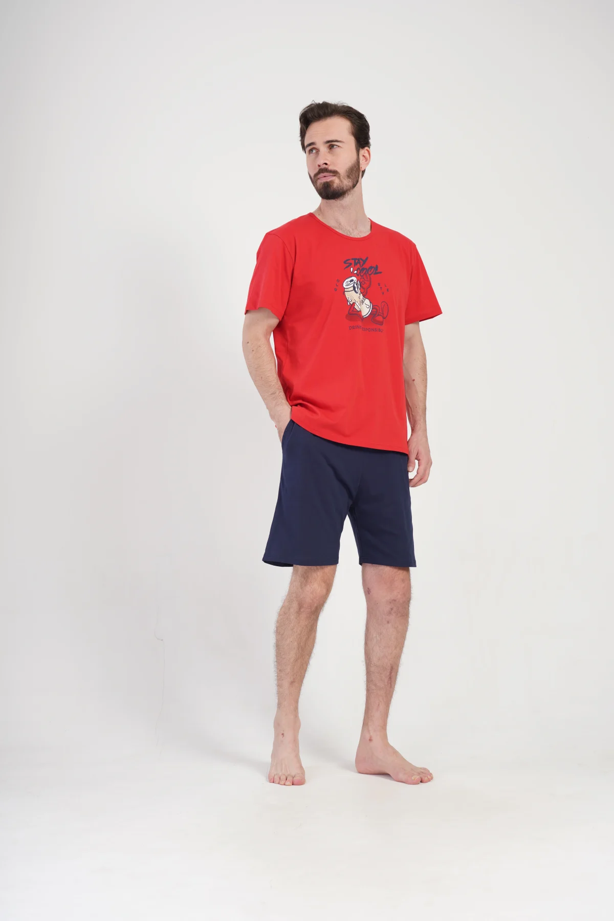 PIŻAMA MĘSKA model: 4091790000 (1XL, 2XL, 3XL, 4XL) - obrazek 4