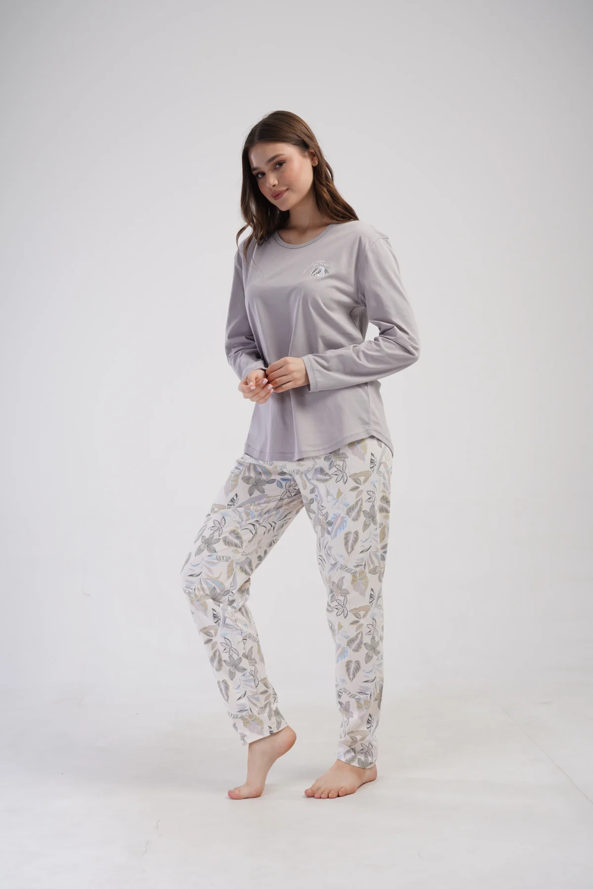 PIŻAMA DAMSKA model: 4100160446 (1XL, 2XL, 3XL, 4XL) - obrazek 4