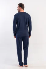 PIŻAMA MĘSKA interlock model: 5030580000 (M, L, XL) - obrazek 2