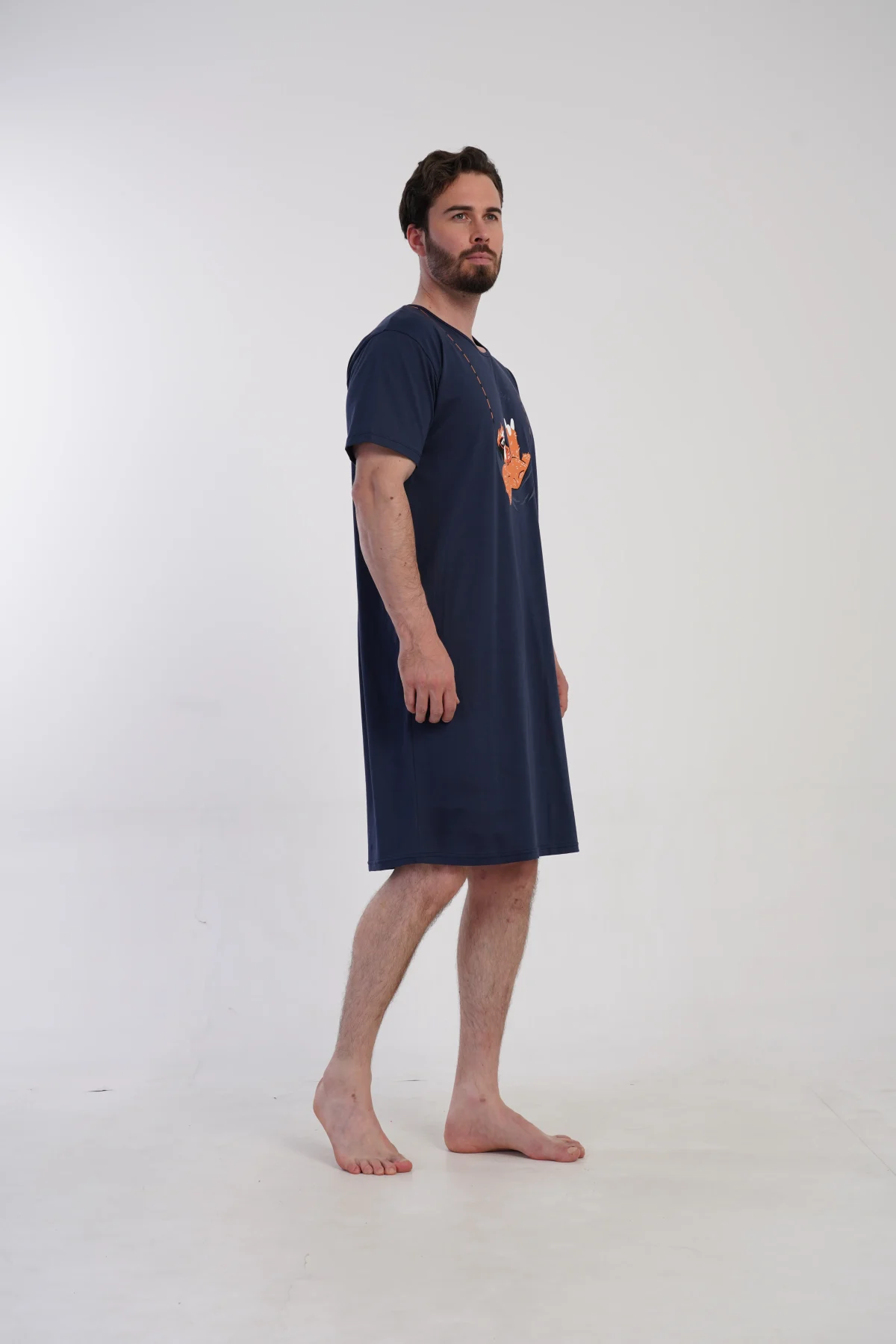 KOSZULA NOCNA MĘSKA model: 5050010000 (L,XL,XXL, XXXL) - obrazek 3
