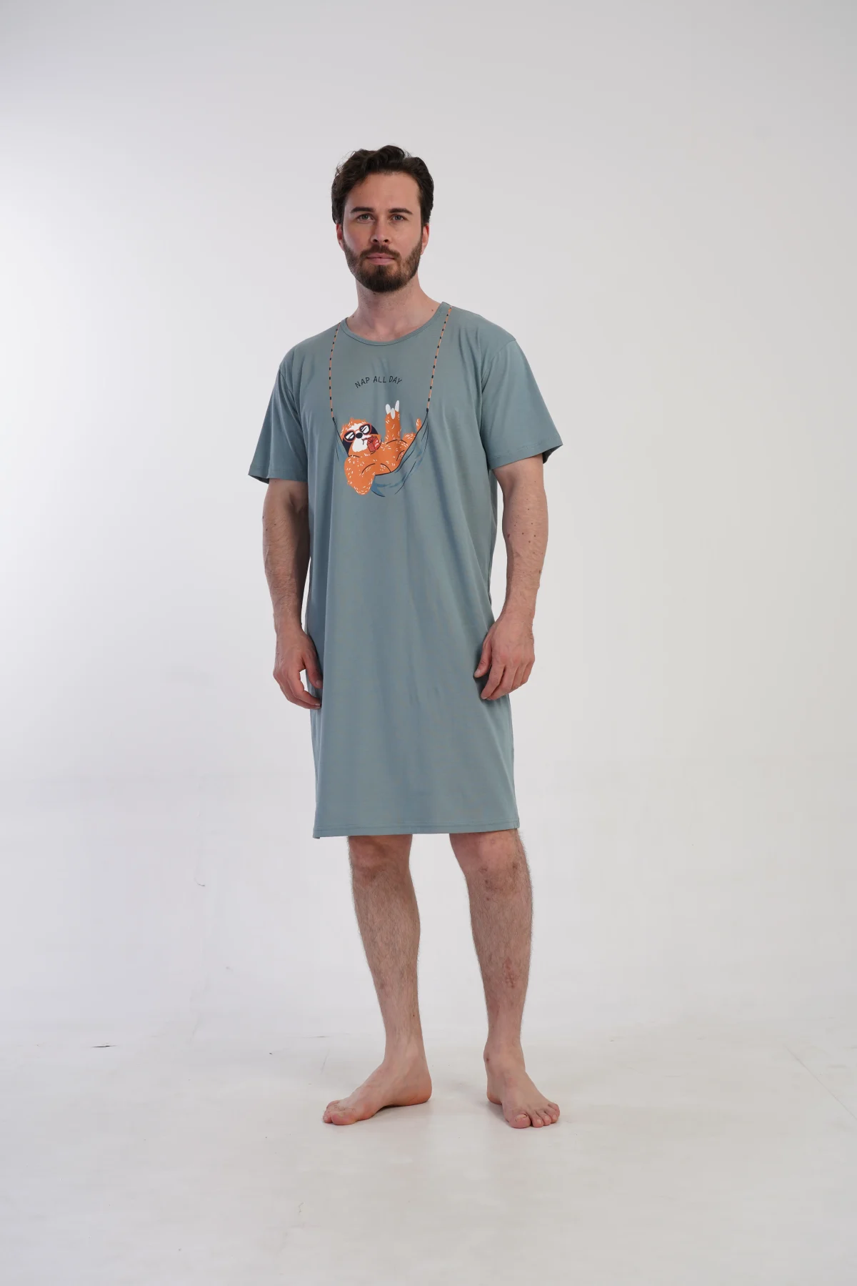 KOSZULA NOCNA MĘSKA model: 5050010000 (L,XL,XXL, XXXL) - obrazek 5