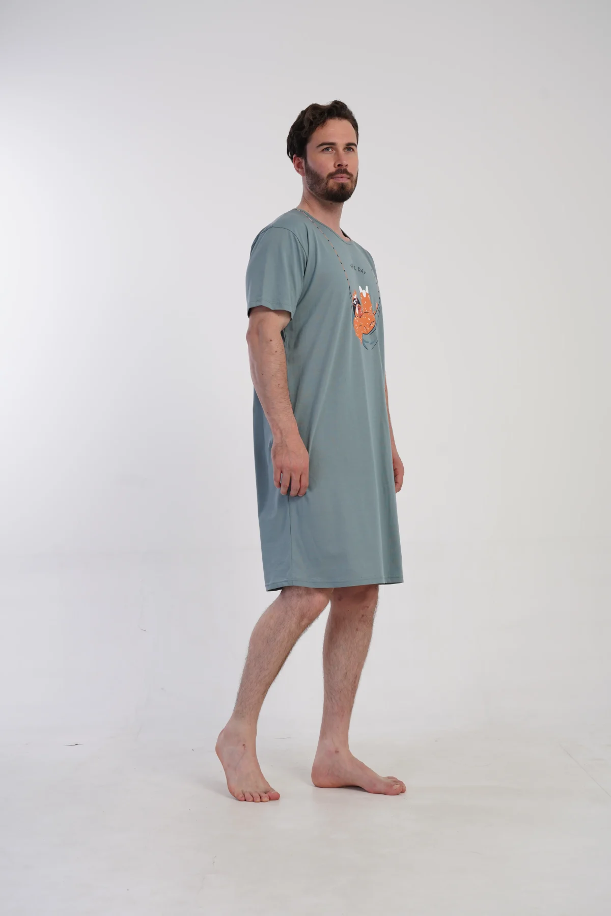 KOSZULA NOCNA MĘSKA model: 5050010000 (L,XL,XXL, XXXL) - obrazek 3