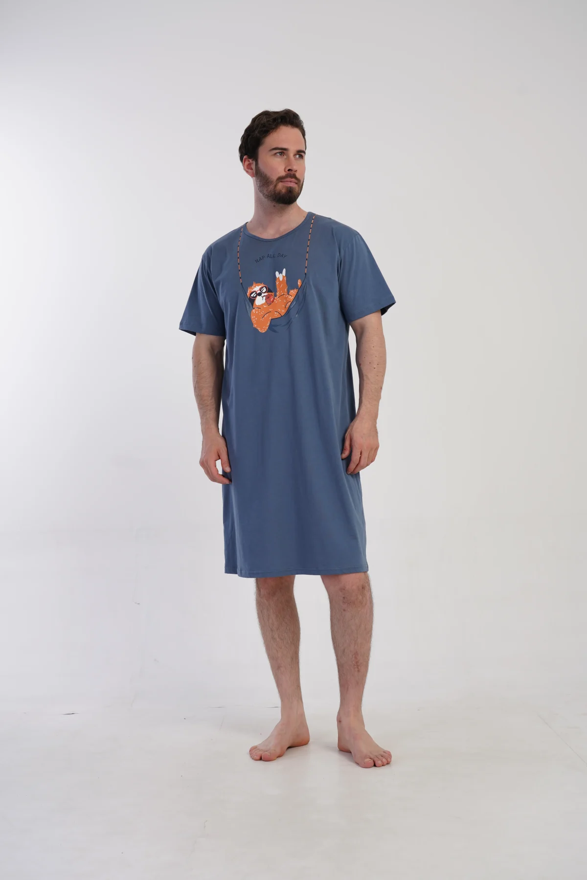 KOSZULA NOCNA MĘSKA model: 5050010000 (L,XL,XXL, XXXL) - obrazek 5