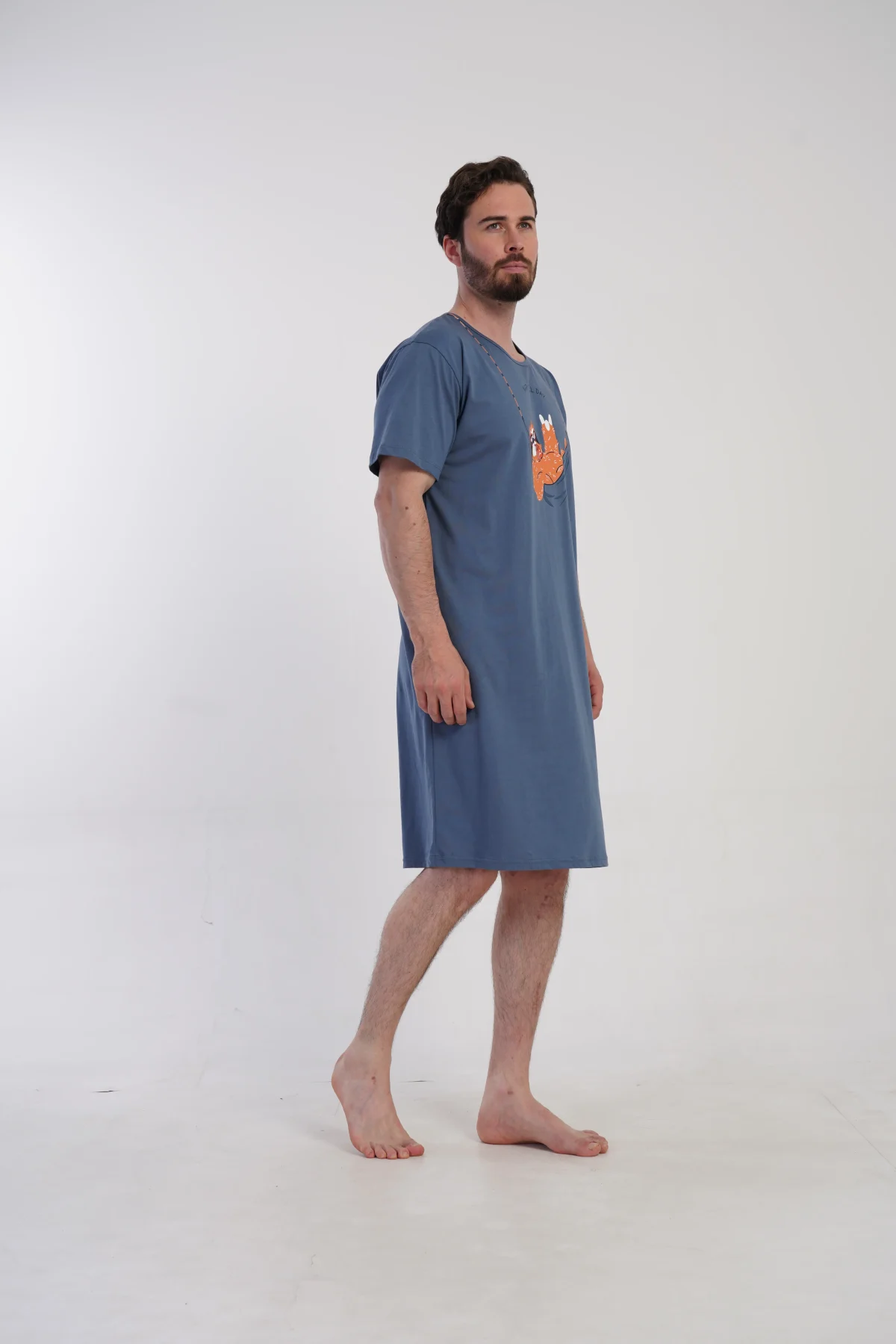 KOSZULA NOCNA MĘSKA model: 5050010000 (L,XL,XXL, XXXL) - obrazek 3