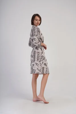 SZLAFROK DAMSKI bawełniany model: 4083134474 (S, M, L, XL) - obrazek 5