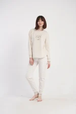 PIŻAMA DAMSKA ocieplana model: 5010410000 (S, M, L, XL) - obrazek 4
