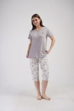 PIŻAMA DAMSKA model: 4100390446 (1XL, 2XL, 3XL, 4XL) - obrazek 4