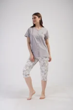 PIŻAMA DAMSKA model: 4100390446 (1XL, 2XL, 3XL, 4XL) - obrazek 3