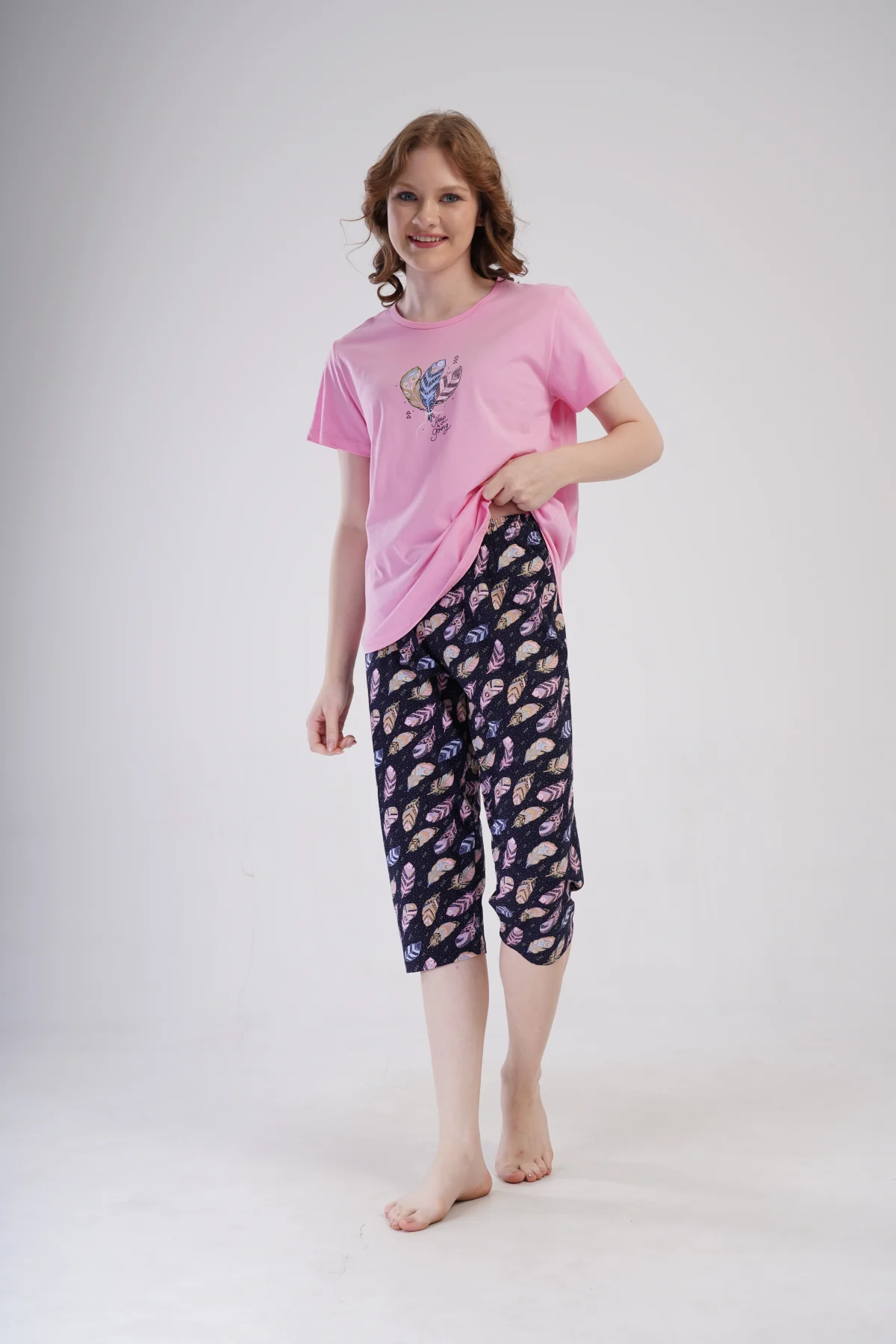 PIŻAMA DAMSKA model: 4091220911 (1XL, 2XL, 3XL, 4XL) - obrazek 5