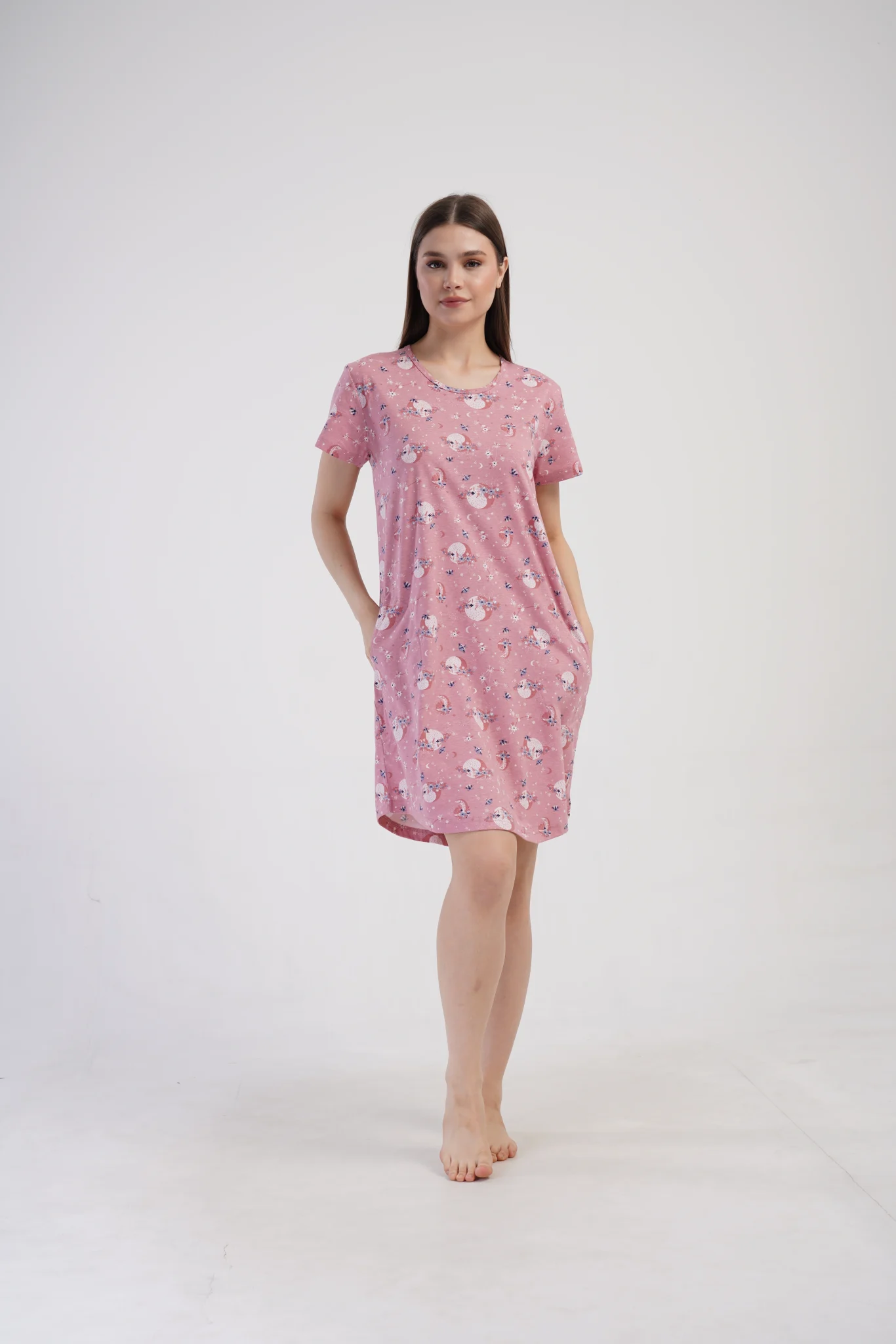 KOSZULA NOCNA DAMSKA model: 4082386790 (M, L, XL, XXL) - obrazek 3