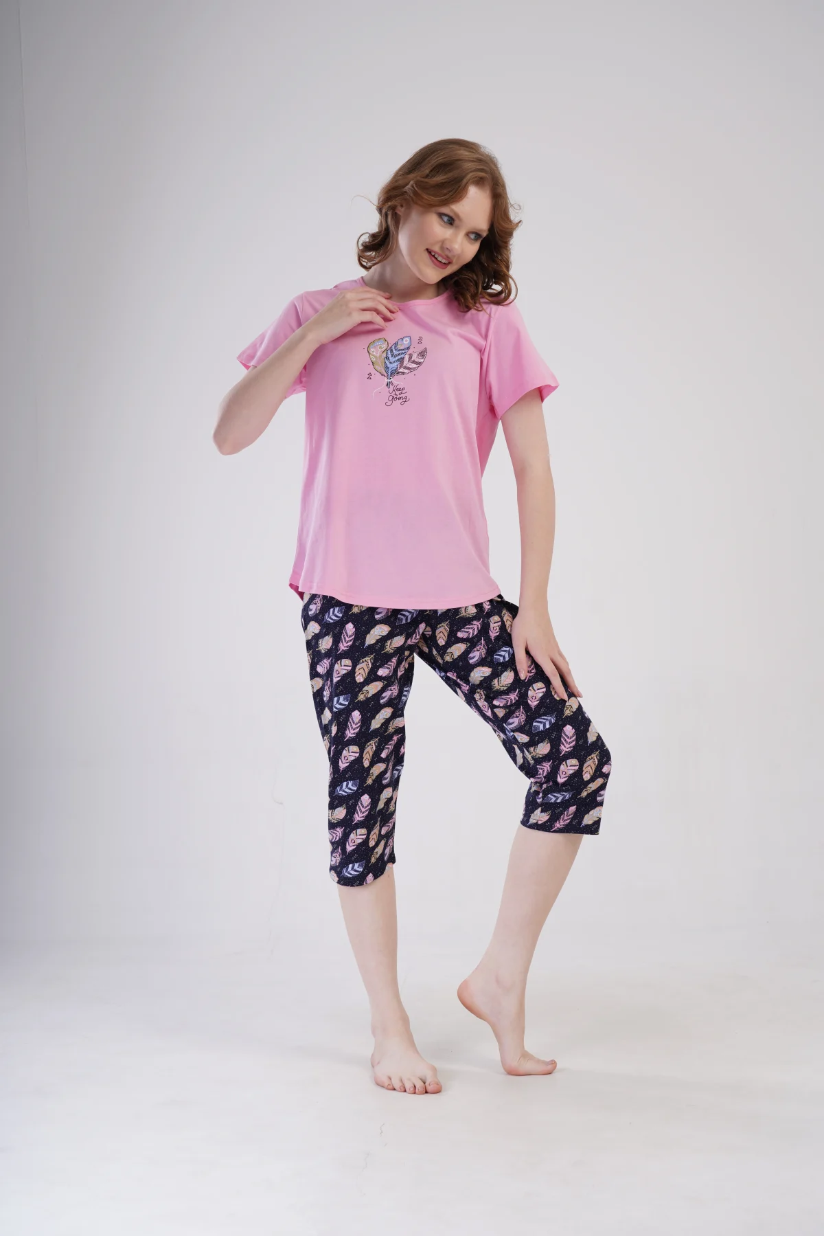 PIŻAMA DAMSKA model: 4091220911 (1XL, 2XL, 3XL, 4XL) - obrazek 4