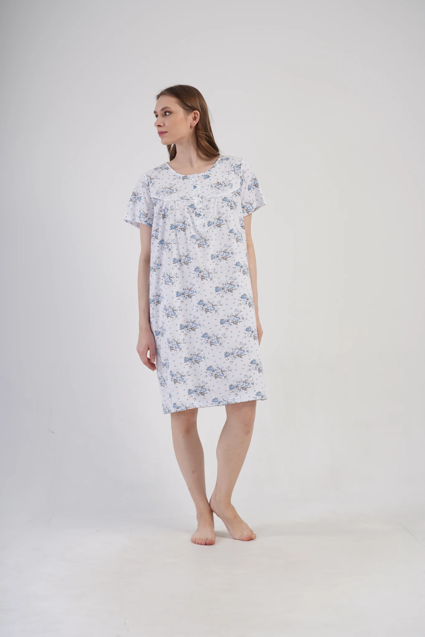 KOSZULA NOCNA DAMSKA model: 1617840000 (1XL, 2XL, 3XL, 4XL) - obrazek 3