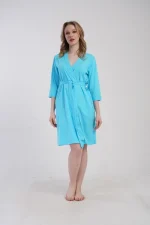 SZLAFROK DAMSKI bawełniany model: 5033400000 (S, M, L, XL, XXL) - obrazek 5
