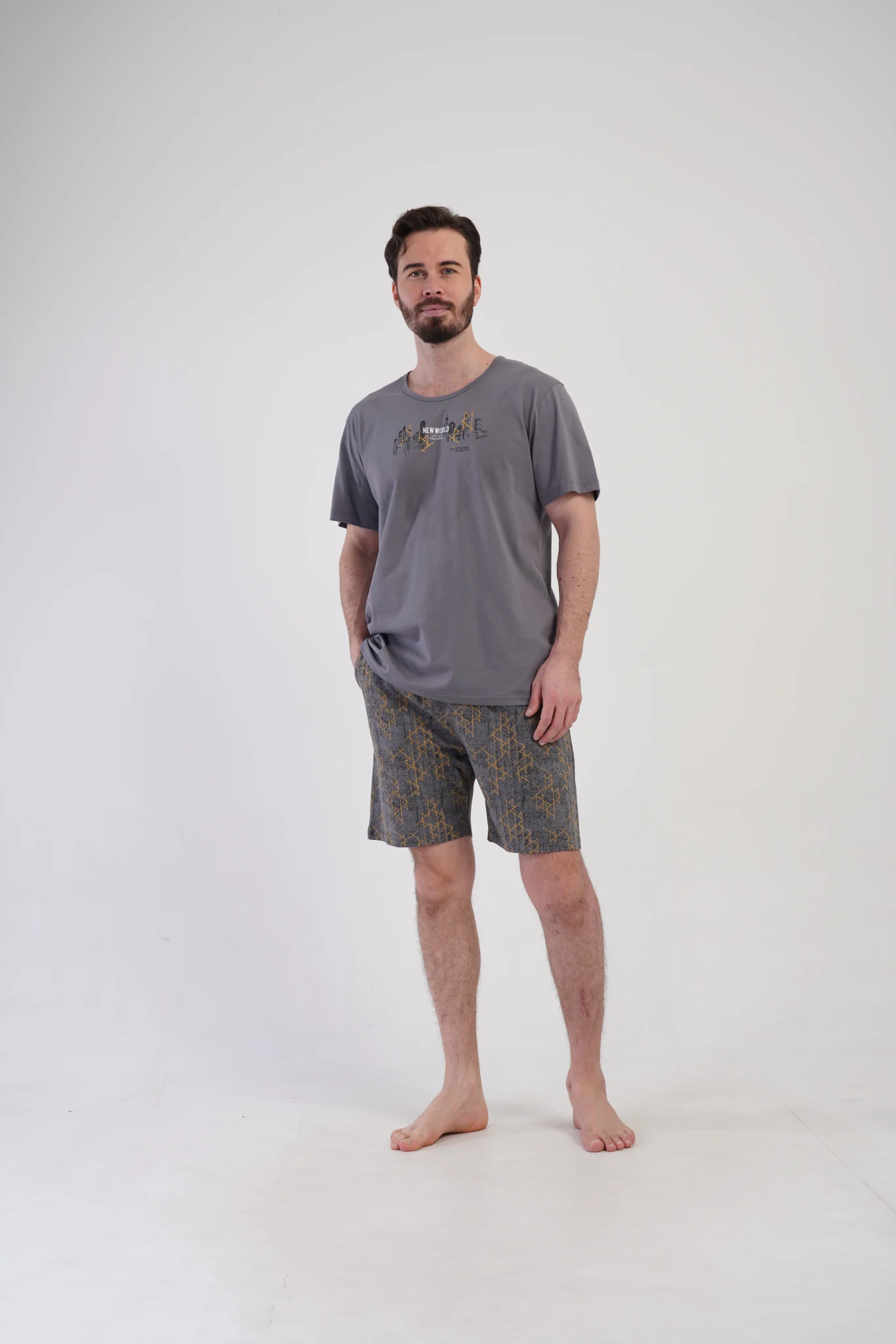 PIŻAMA MĘSKA model: 4081680278 (M, L, XL, XXL) - obrazek 3