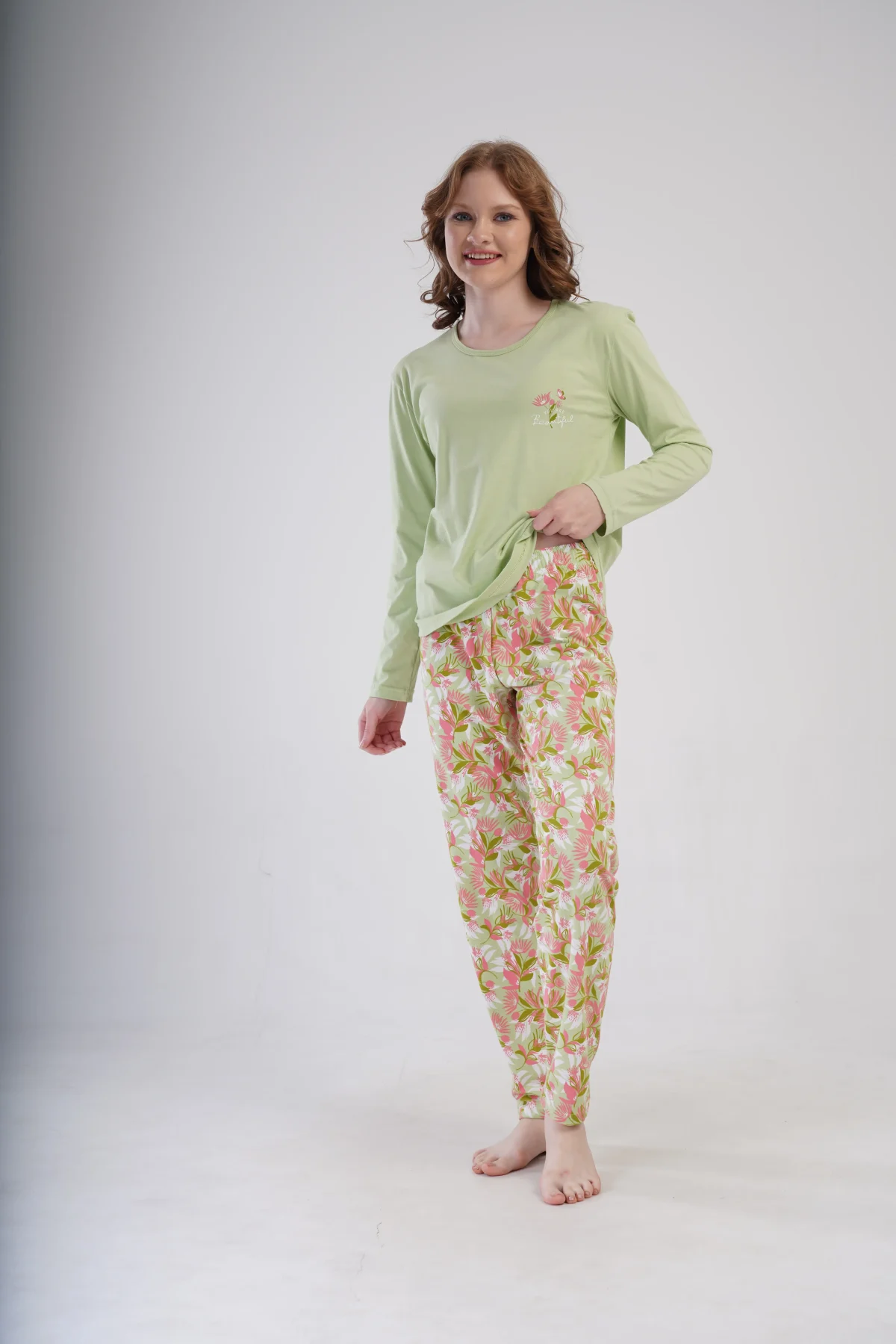 PIŻAMA DAMSKA model: 4100170716 (S, M, L, XL) - obrazek 4