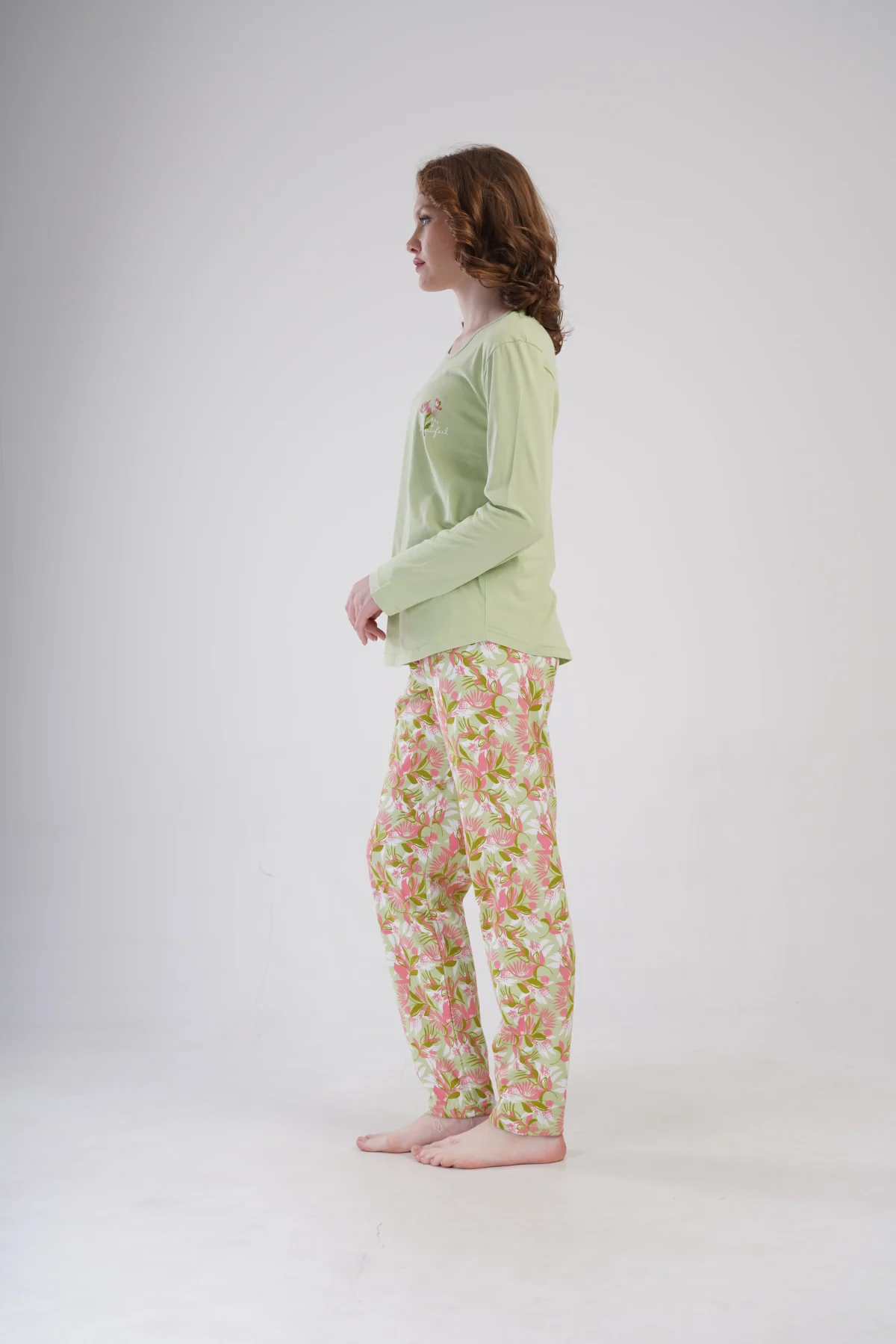 PIŻAMA DAMSKA model: 4100170716 (S, M, L, XL) - obrazek 3