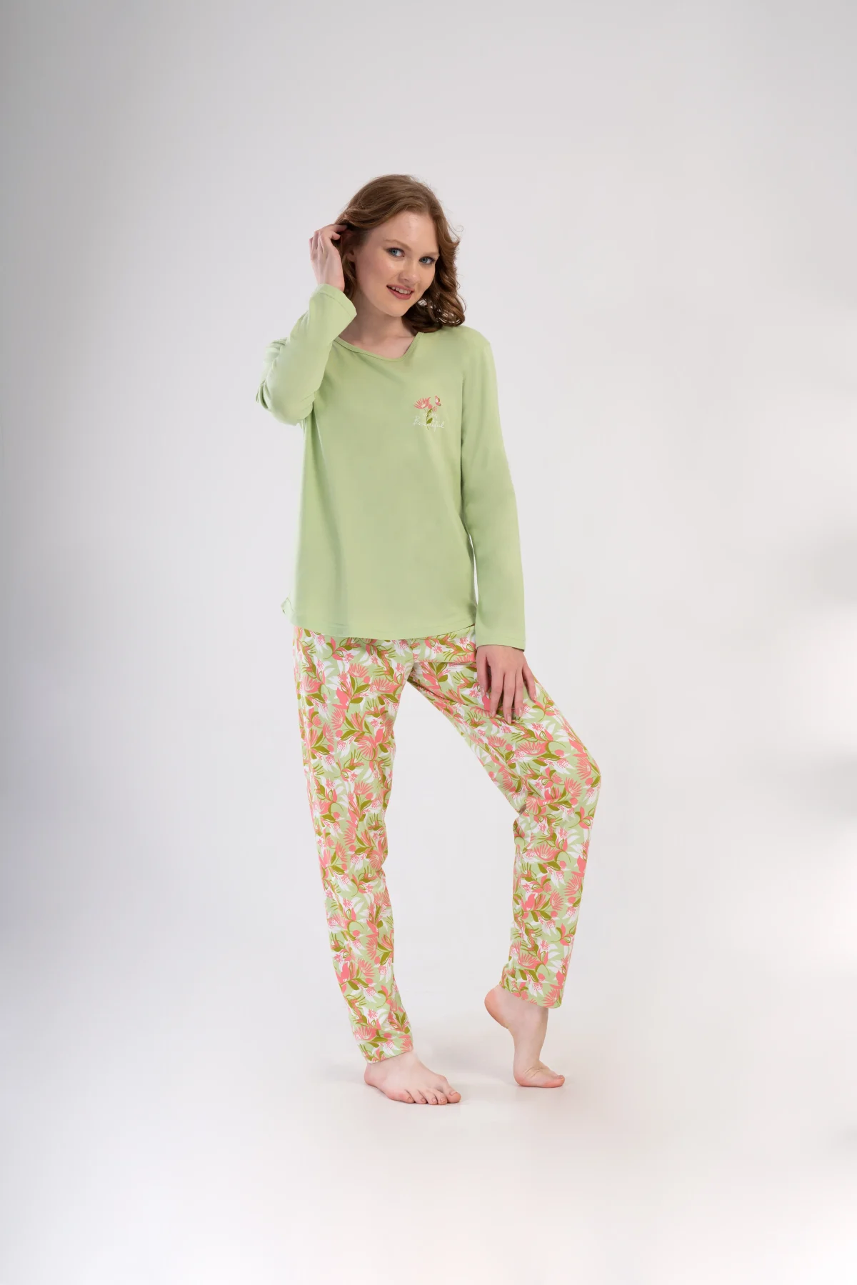 PIŻAMA DAMSKA model: 4100170716 (S, M, L, XL) - obrazek 5