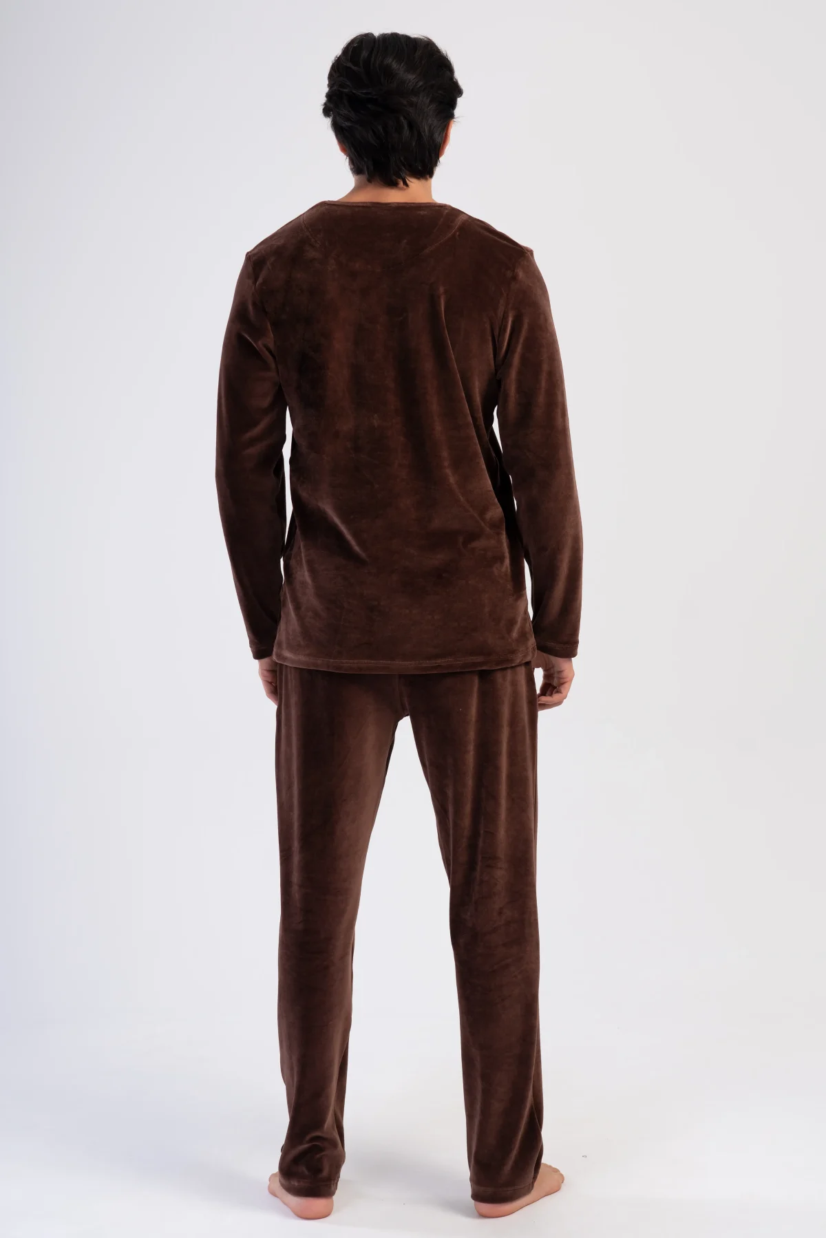 PIŻAMA MĘSKA welurowa model: 4030980000 (M, L, XL, XXL) - obrazek 2
