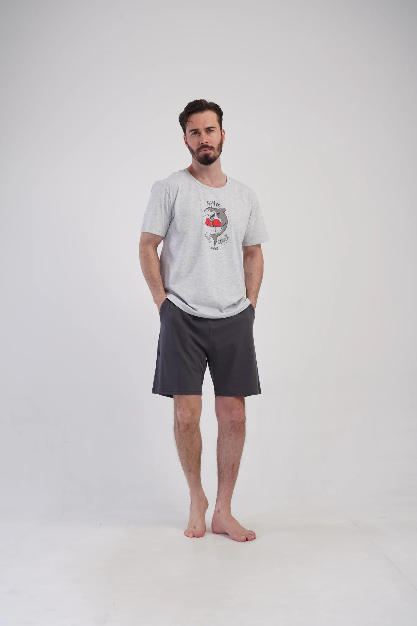 PIŻAMA MĘSKA model: 4084420000 (1XL, 2XL, 3XL, 4XL) - obrazek 4