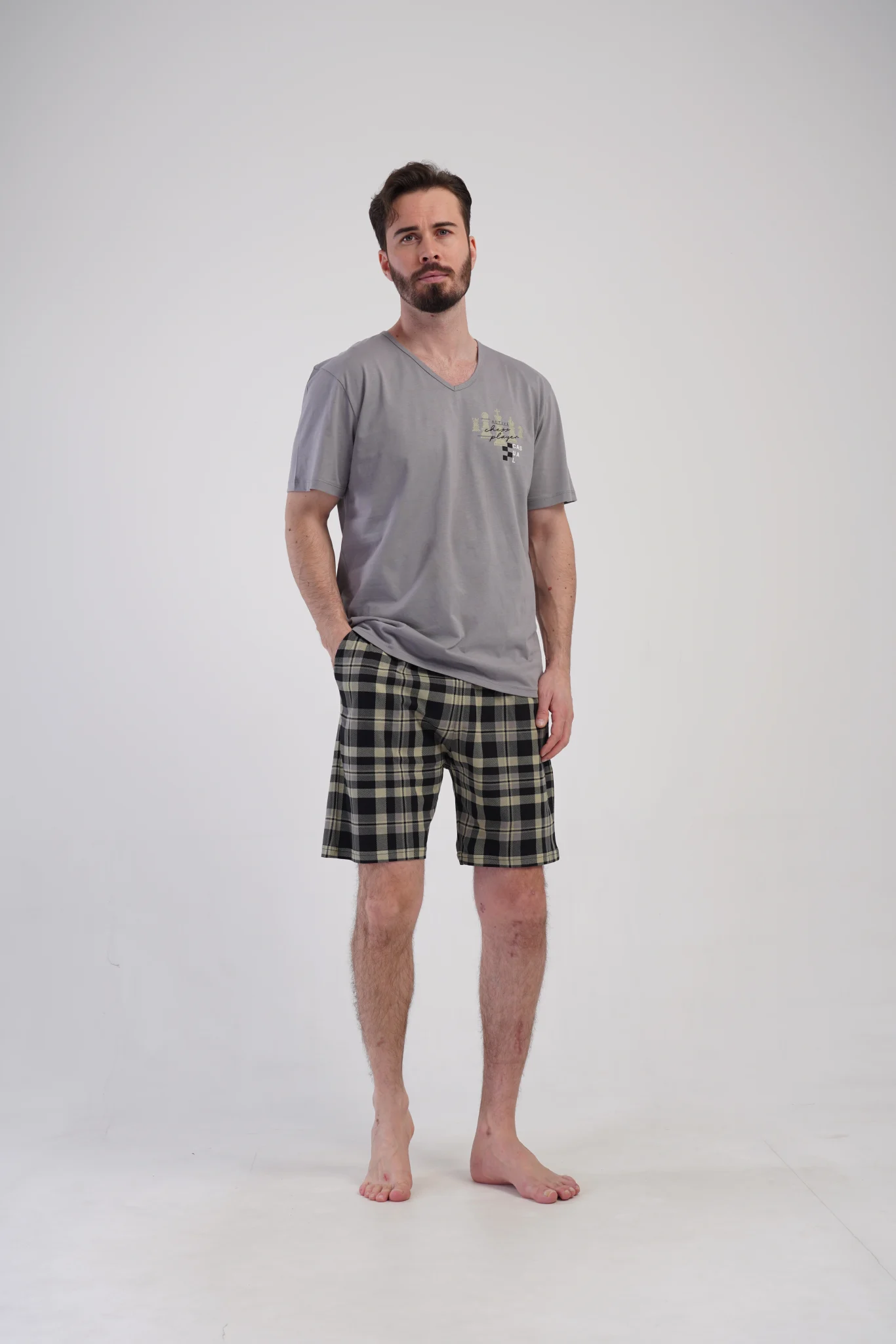 PIŻAMA MĘSKA model: 4081813421 (1XL, 2XL, 3XL, 4XL) - obrazek 3