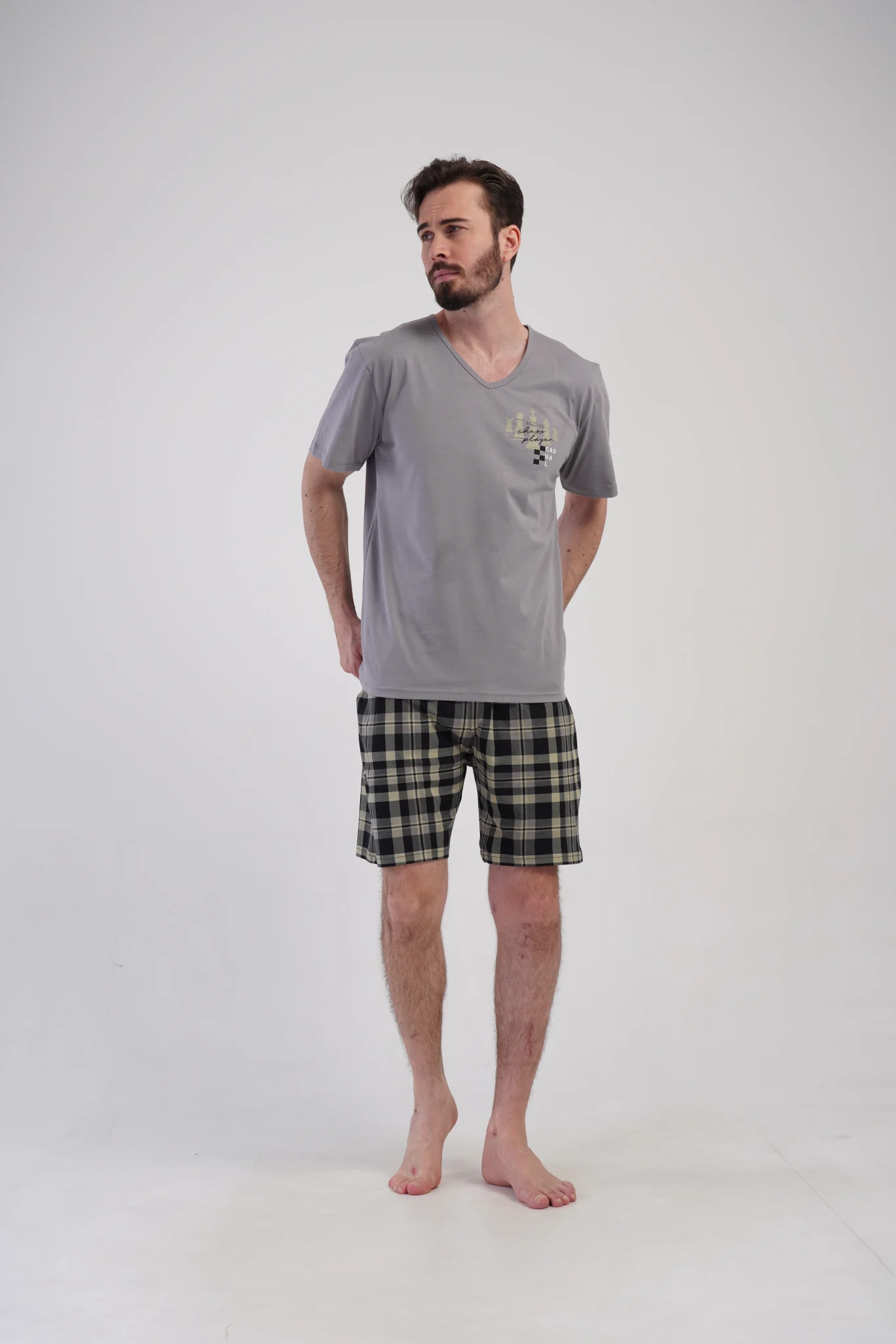 PIŻAMA MĘSKA model: 4081813421 (1XL, 2XL, 3XL, 4XL) - obrazek 4