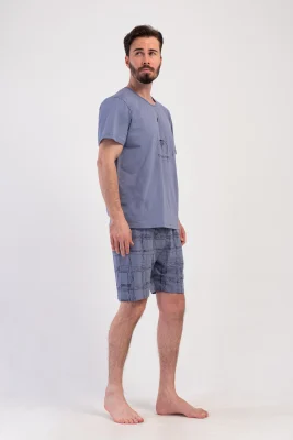 PIŻAMA MĘSKA model: 4100801356 (1XL, 2XL, 3XL, 4XL) - obrazek 4