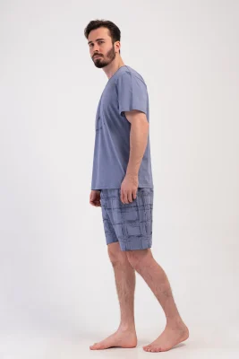 PIŻAMA MĘSKA model: 4100801356 (1XL, 2XL, 3XL, 4XL) - obrazek 5