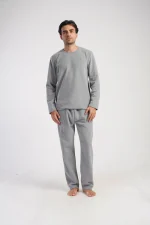 PIŻAMA MĘSKA polarowa model: 5020030000 (S, M, L, XL, XXL) - obrazek 3
