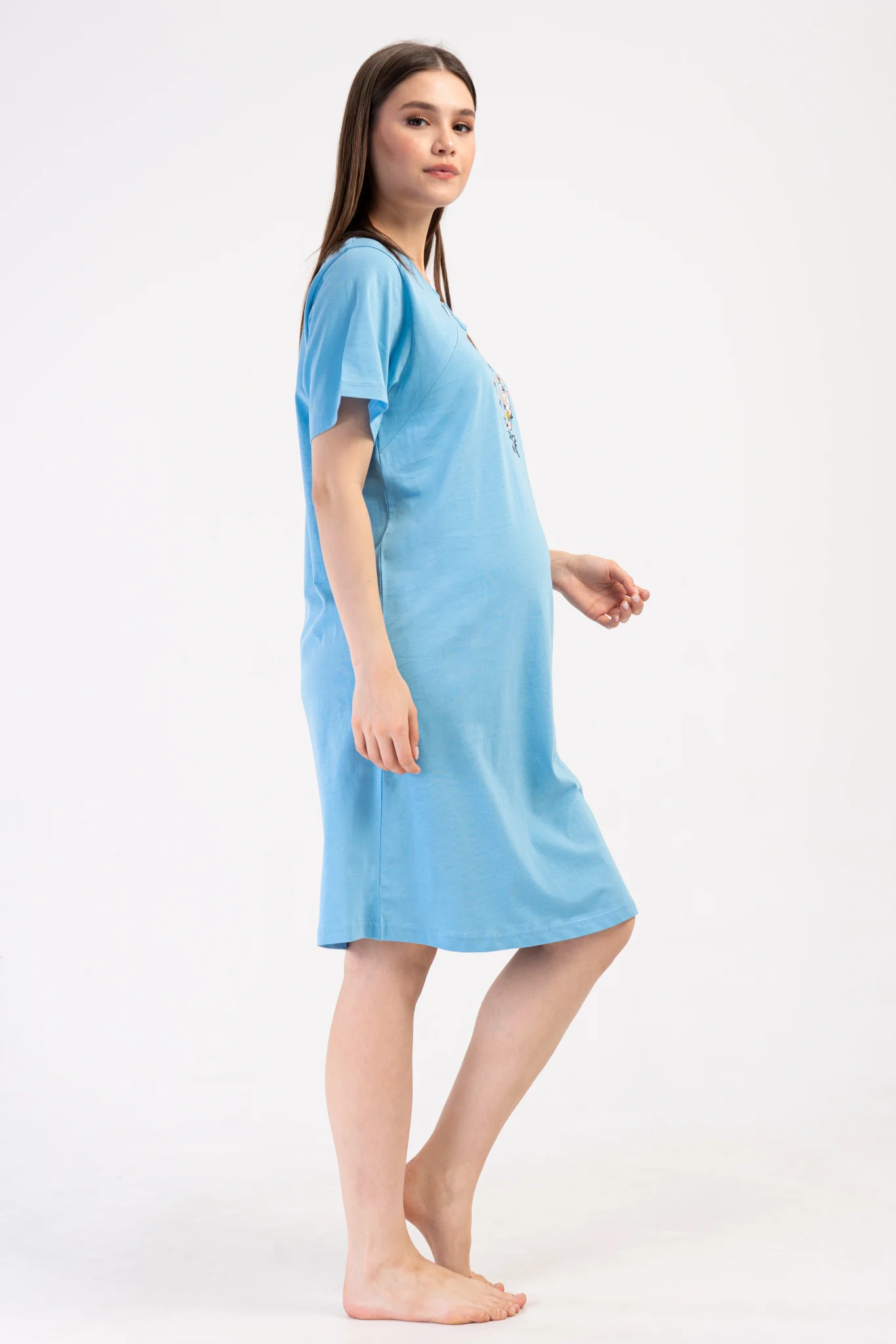 KOSZULA DAMSKA do karmienia model: 4101390000 (1XL, 2XL, 3XL, 4XL) - obrazek 4