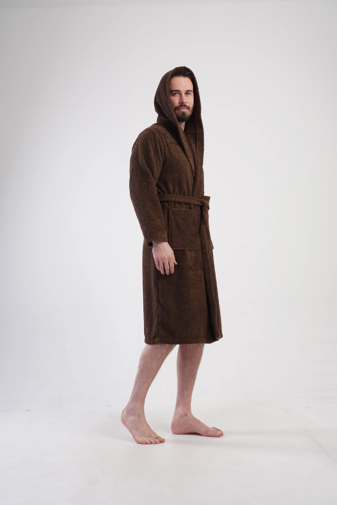 SZLAFROK MĘSKI FROTTE  model: 1617890000 (L, XL, XXL) - obrazek 4