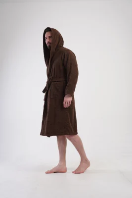 SZLAFROK MĘSKI FROTTE  model: 1617890000 (L, XL, XXL) - obrazek 3