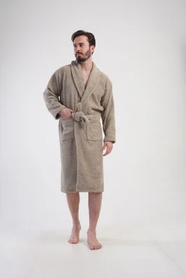 SZLAFROK MĘSKI FROTTE  model: 1617870000 (L, XL, XXL) - obrazek 2