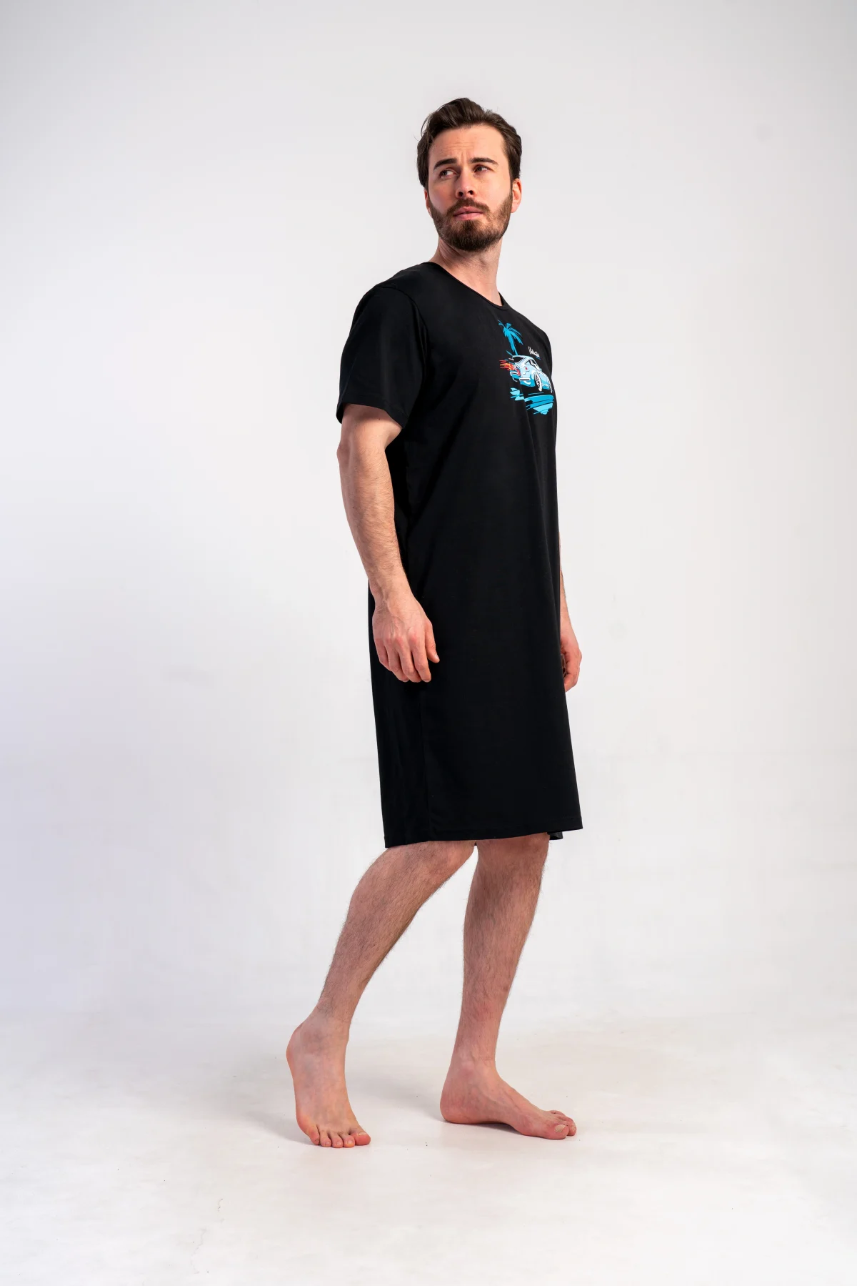 KOSZULA NOCNA MĘSKA model: 5030030000 (M, L,XL,XXL, XXXL) - obrazek 4
