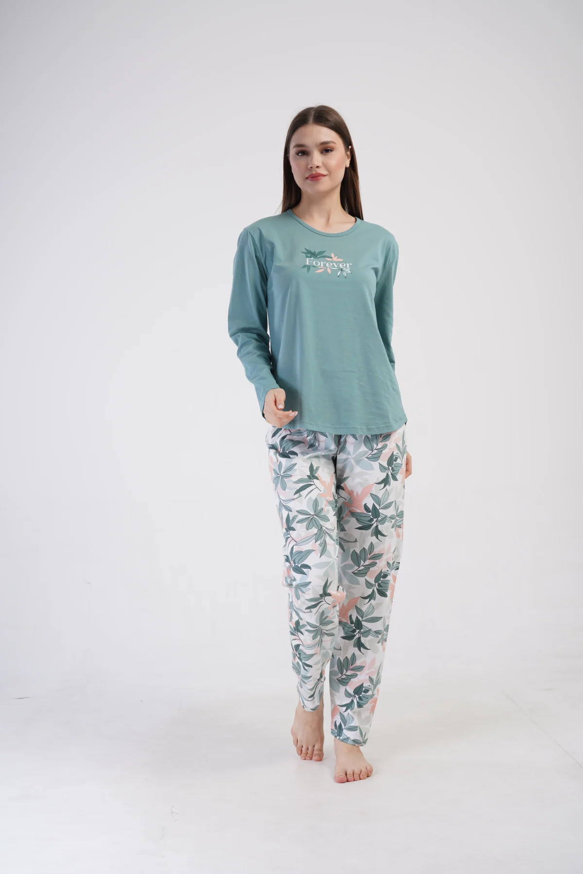 PIŻAMA DAMSKA model: 4100124677 (1XL, 2XL, 3XL, 4XL) - obrazek 4