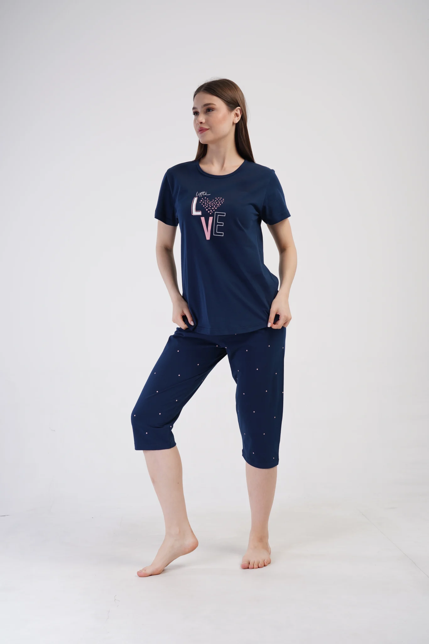 PIŻAMA DAMSKA model: 4080551350 (5XL, 6XL, 7XL) - obrazek 3