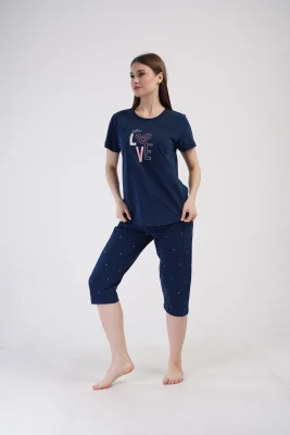 PIŻAMA DAMSKA model: 4080551350 (5XL, 6XL, 7XL) - obrazek 3