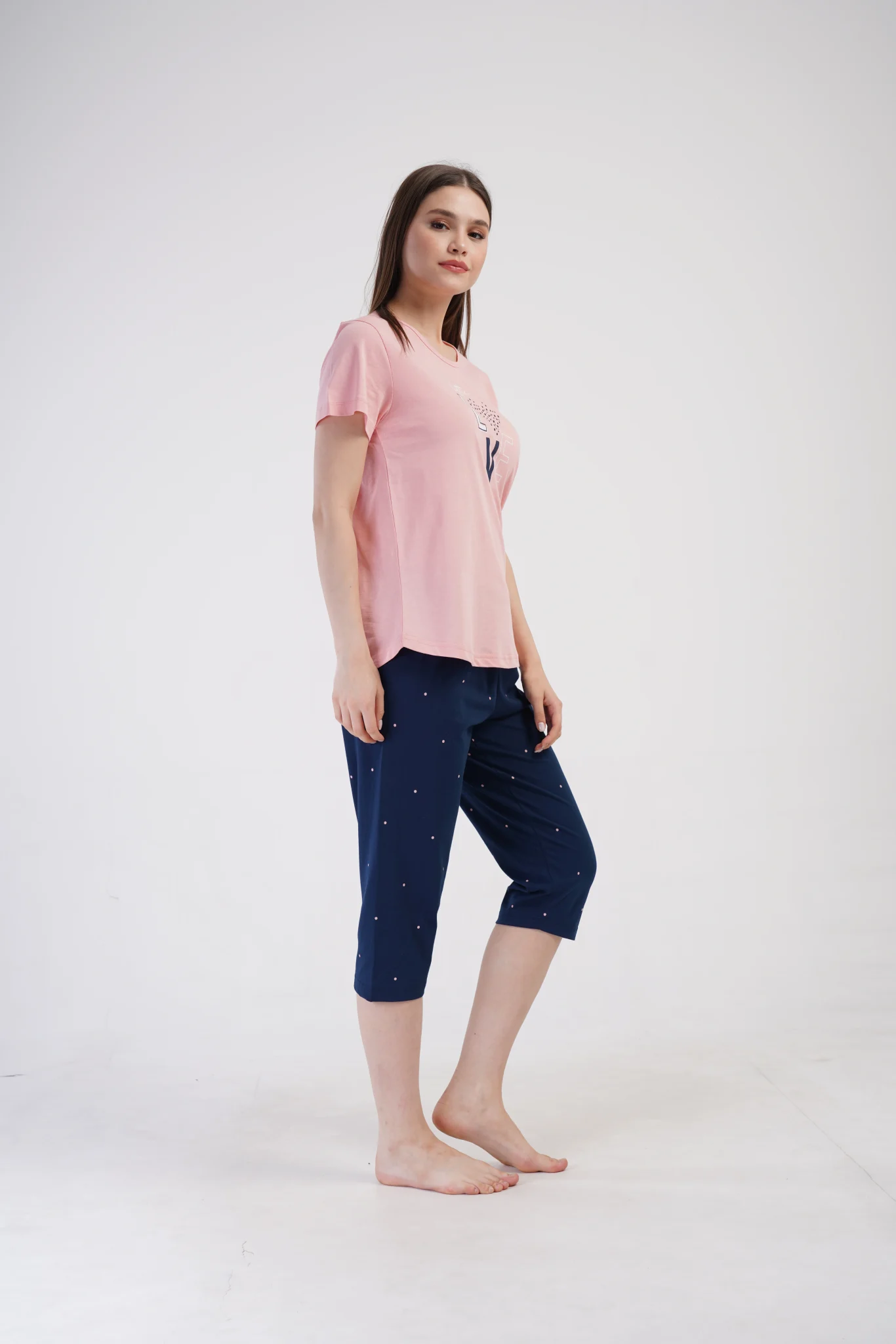 PIŻAMA DAMSKA model: 4080551350 (5XL, 6XL, 7XL) - obrazek 3