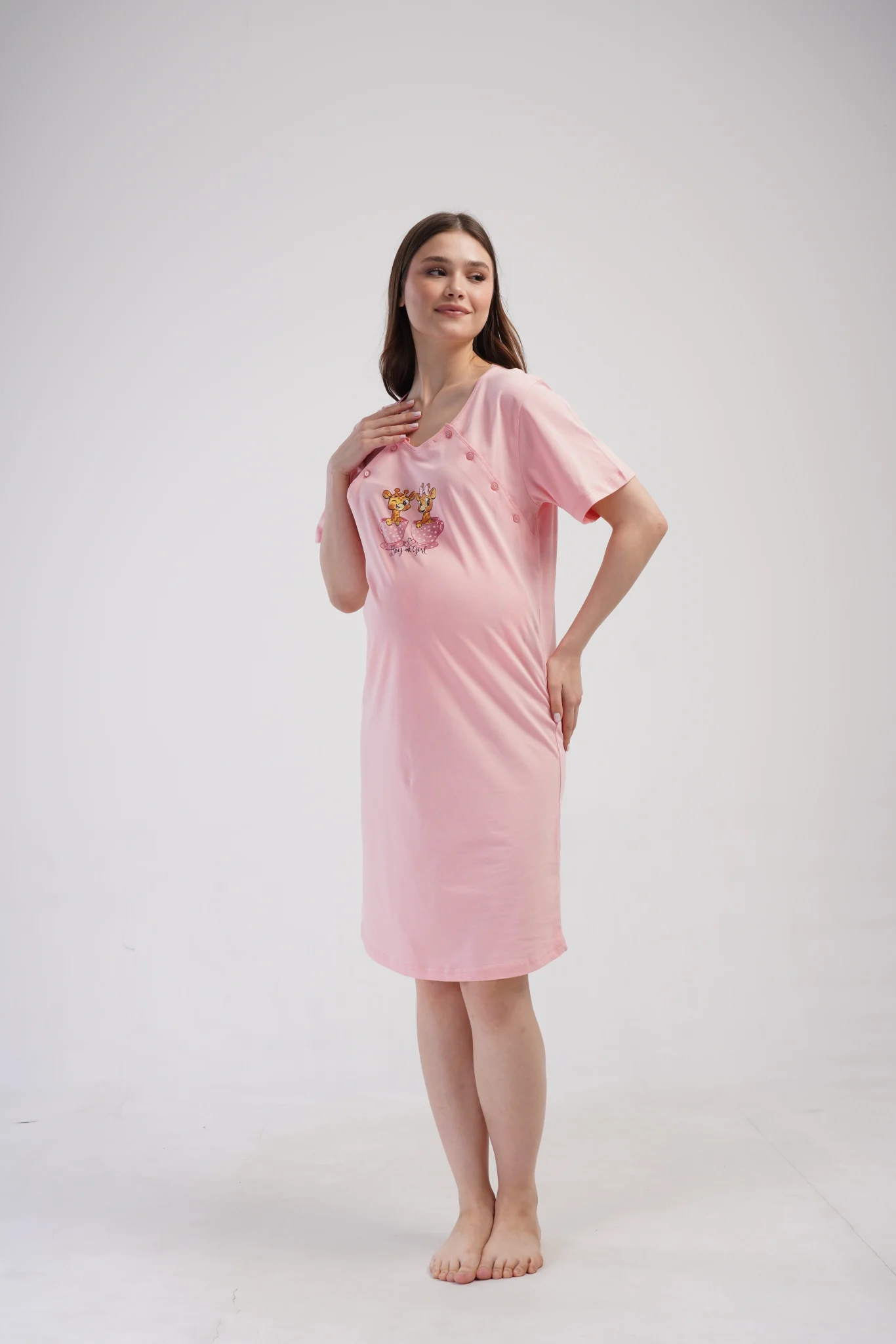 KOSZULA DAMSKA do karmienia model: 4101360000 (S, M, L, XL) - obrazek 5