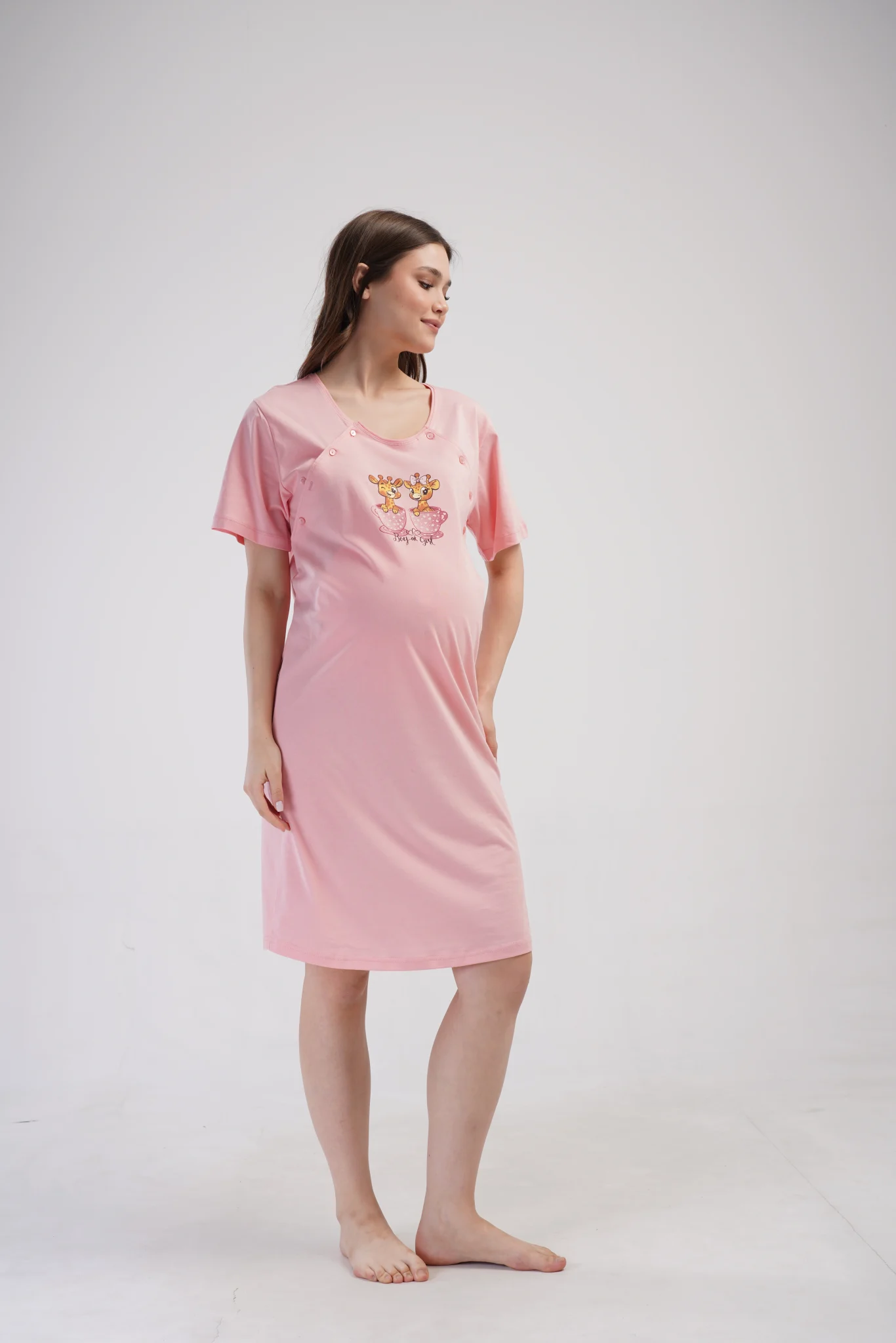 KOSZULA DAMSKA do karmienia model: 4101360000 (S, M, L, XL) - obrazek 3