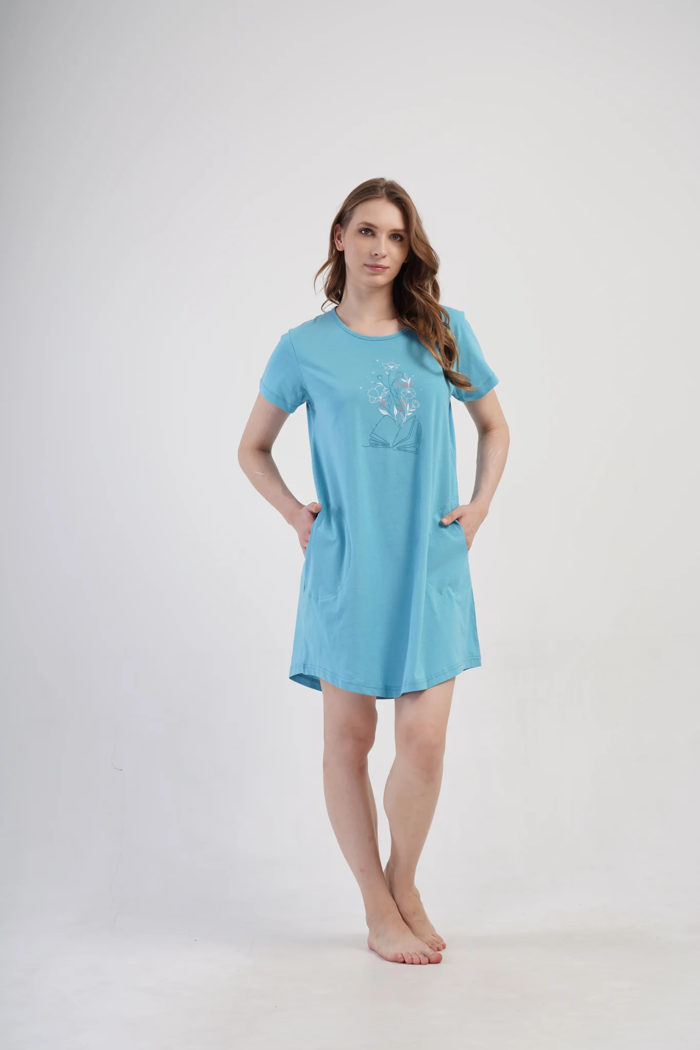 KOSZULA NOCNA DAMSKA model: 4100630000 (1XL, 2XL, 3XL, 4XL) - obrazek 5